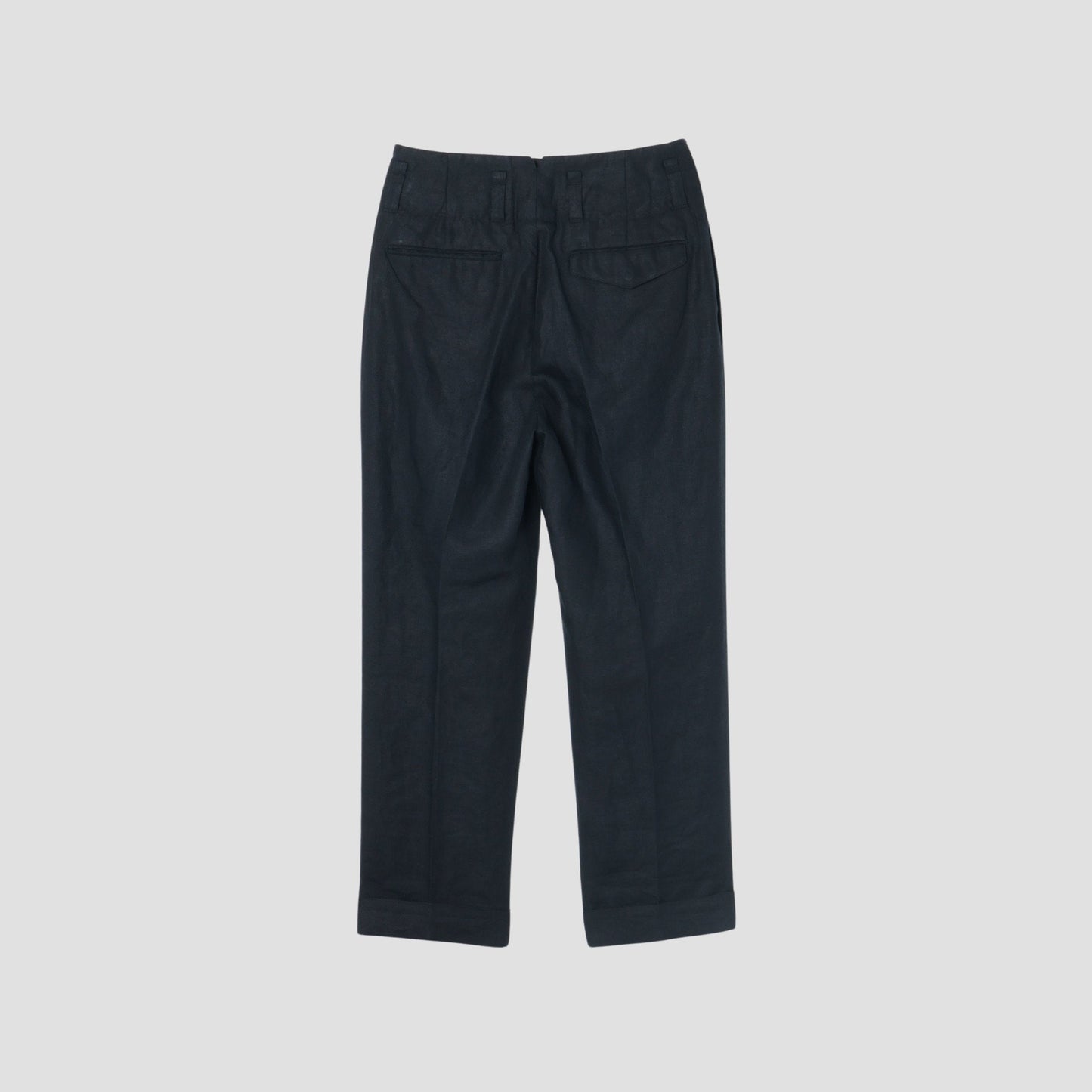 BLACK DENIM TROUSERS