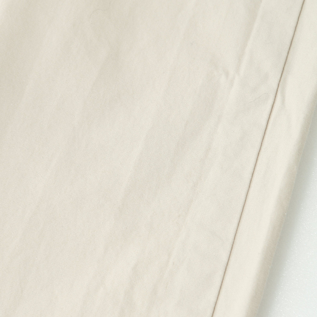 WASHED COTTON POPLIN TROUSERS