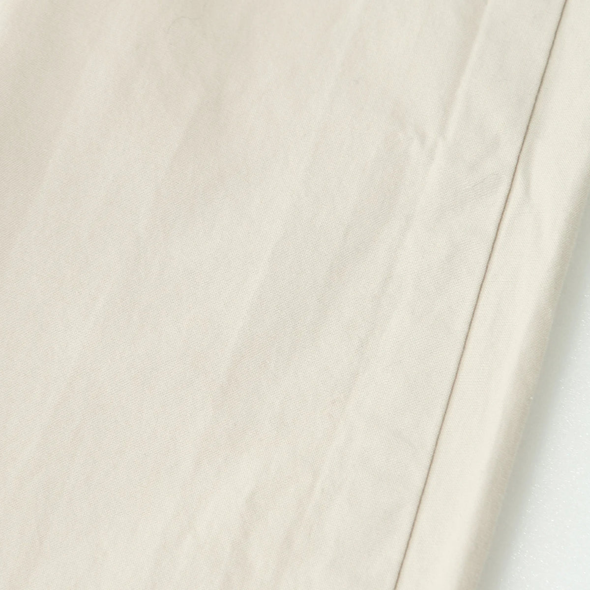 WASHED COTTON POPLIN TROUSERS