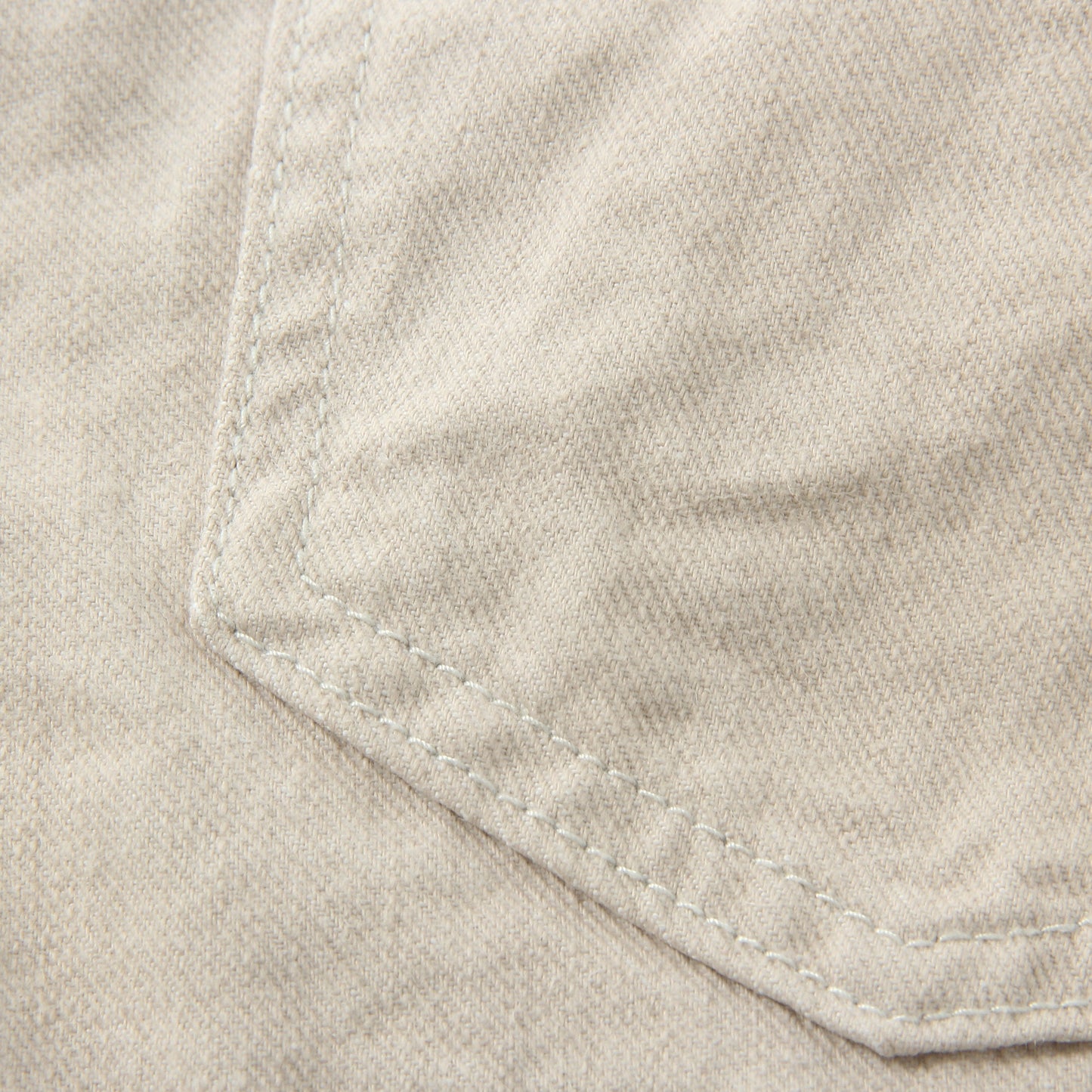 ASH WHITE DENIM TROUSERS