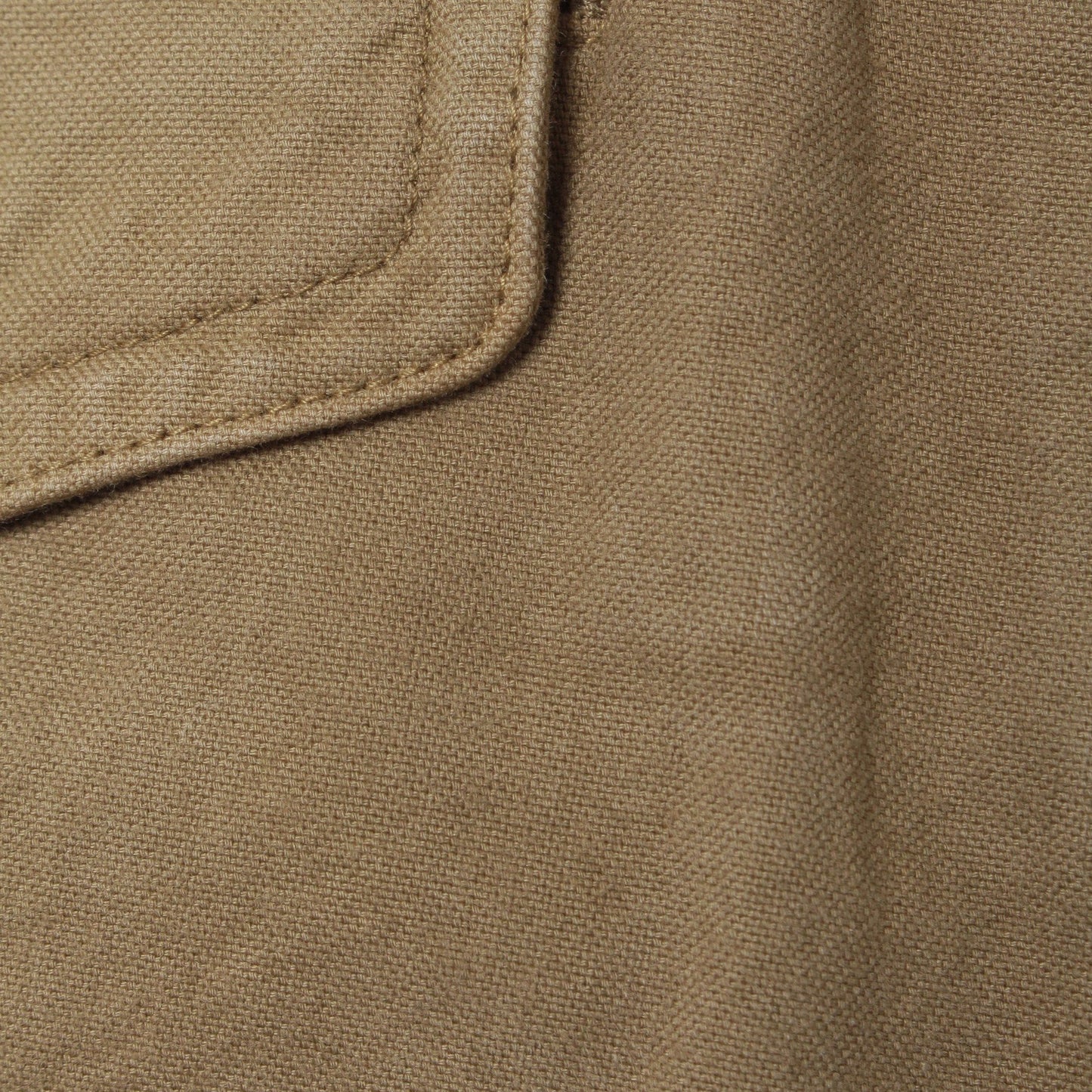 BRUSHED DRY COTTON CANVAS TROUSERS