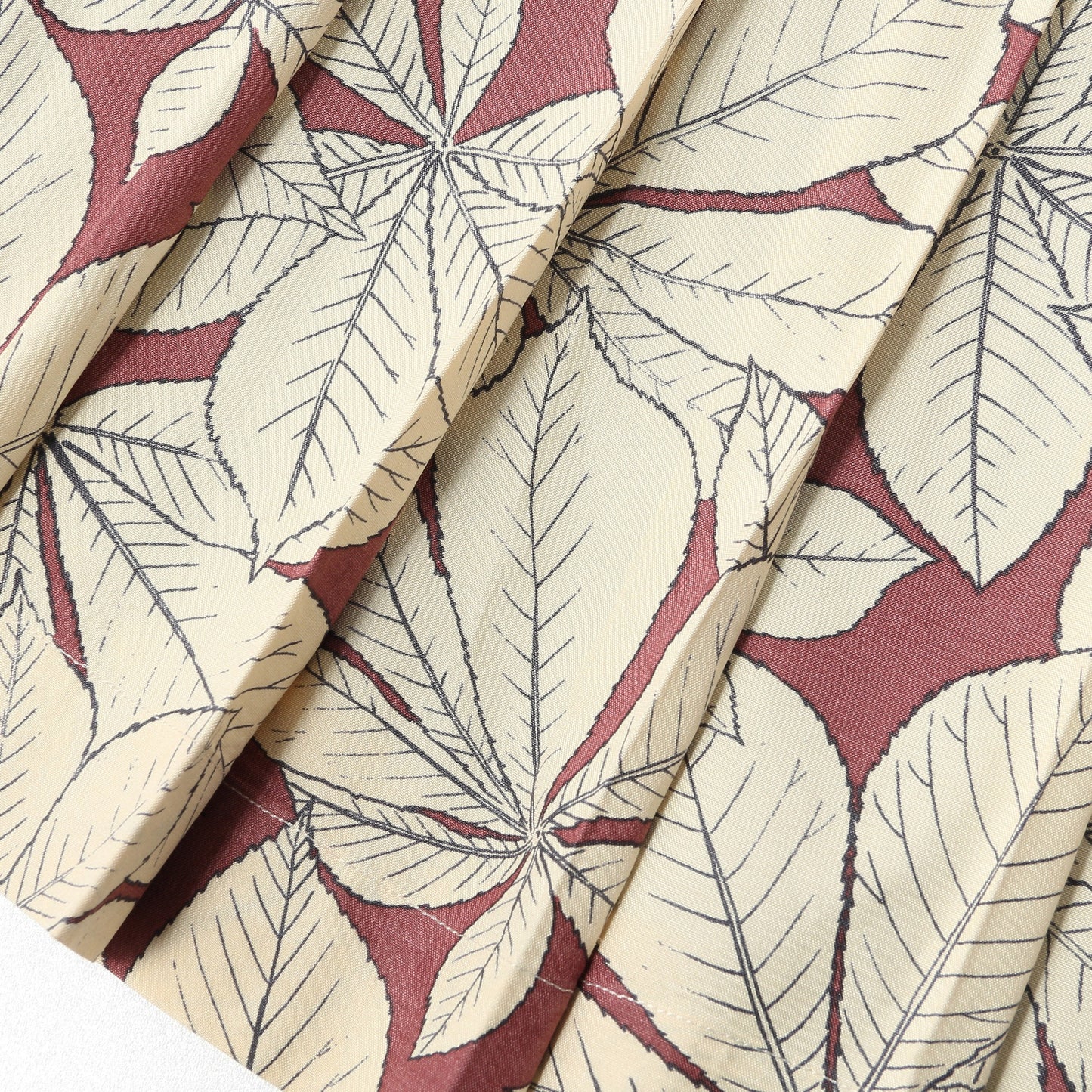 HORSE CHESTNUT SILK SKIRT