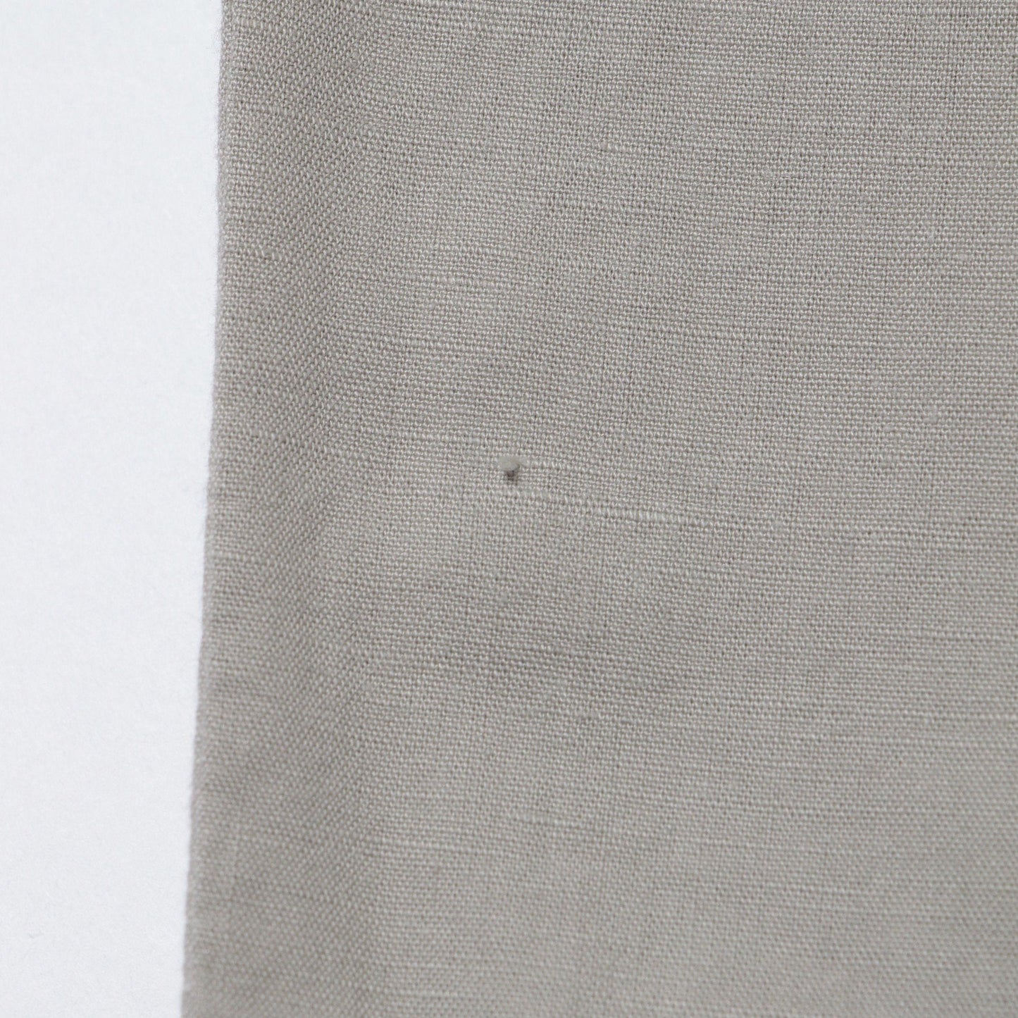 PLAIN WEAVE COTTON LINEN TROUSERS