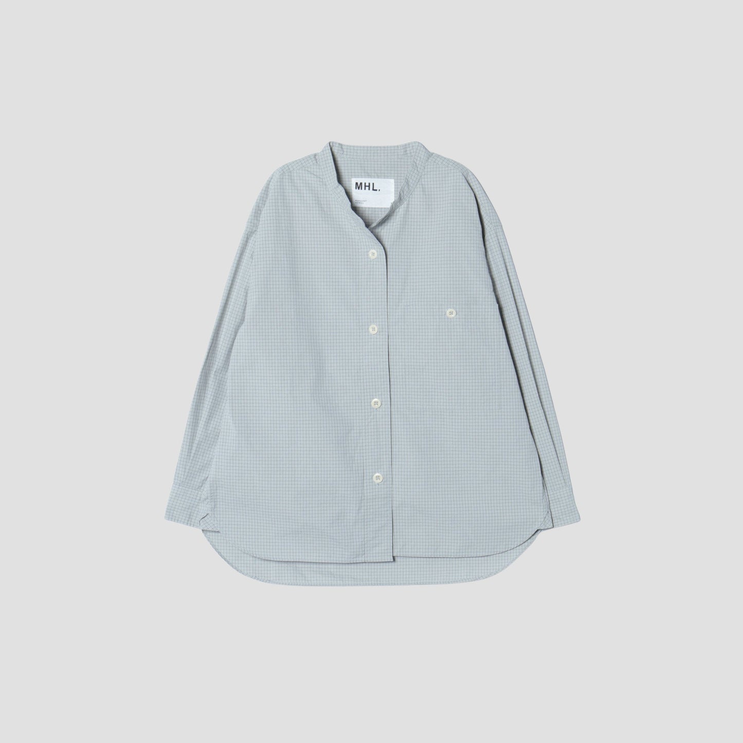 WINDOW CHECK END ON END COTTON SHIRT