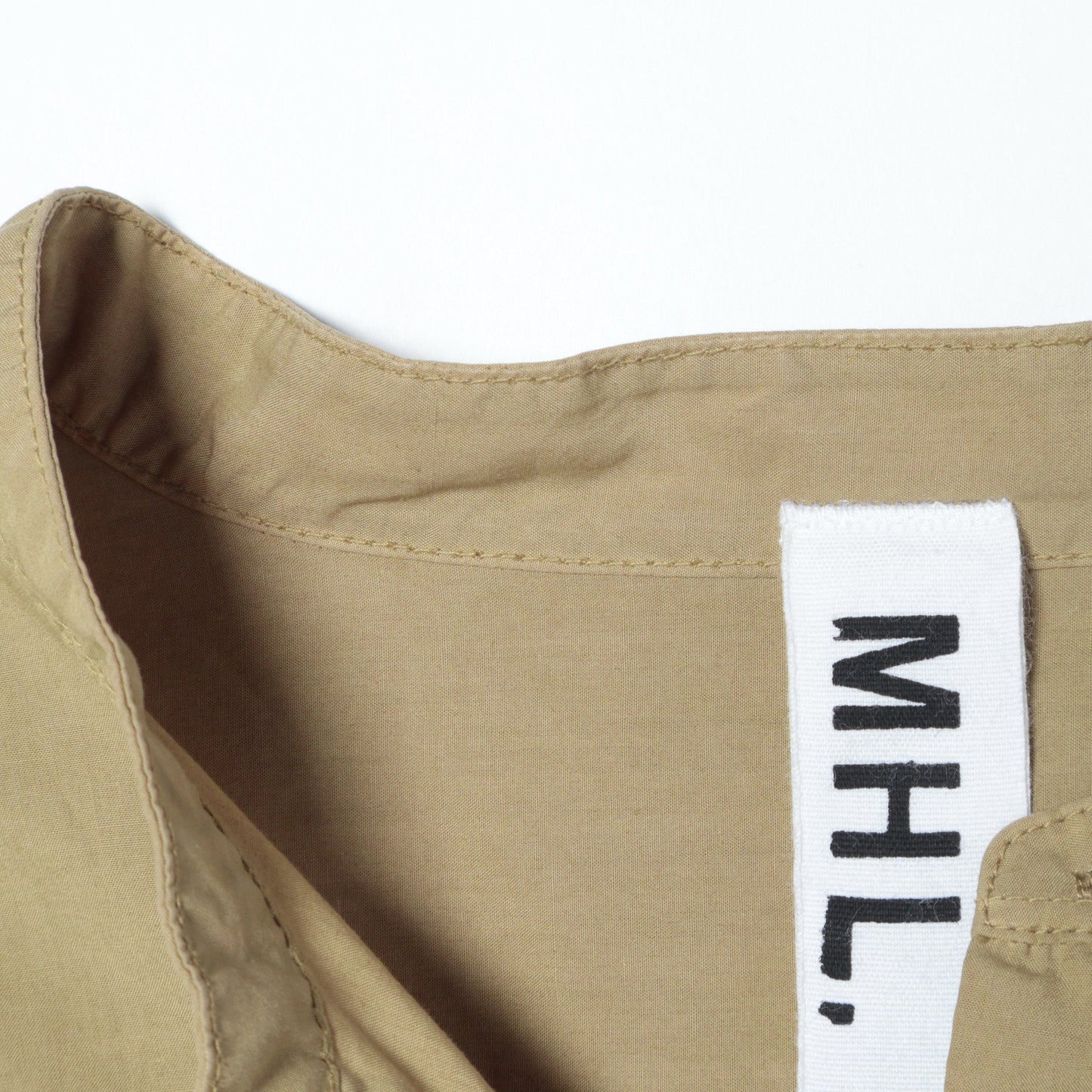 COTTON RAMIE POPLIN SHIRT