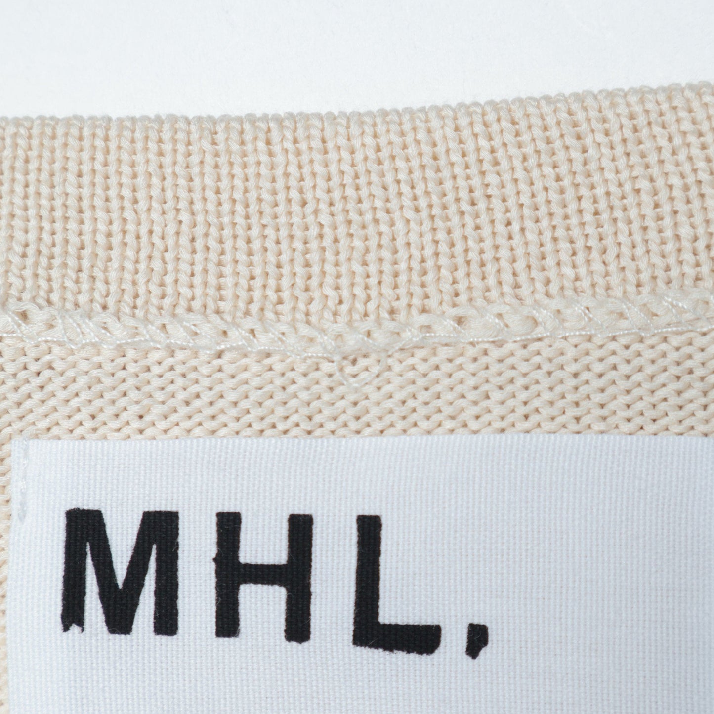 DENSE COTTON(MHL SHOP限定) KNIT