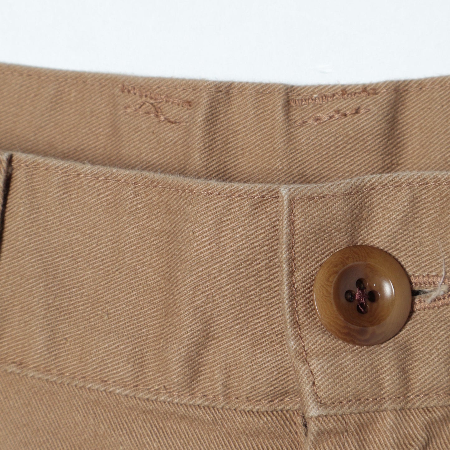 JAPANESE COTTON LINEN DRILL TROUSERS
