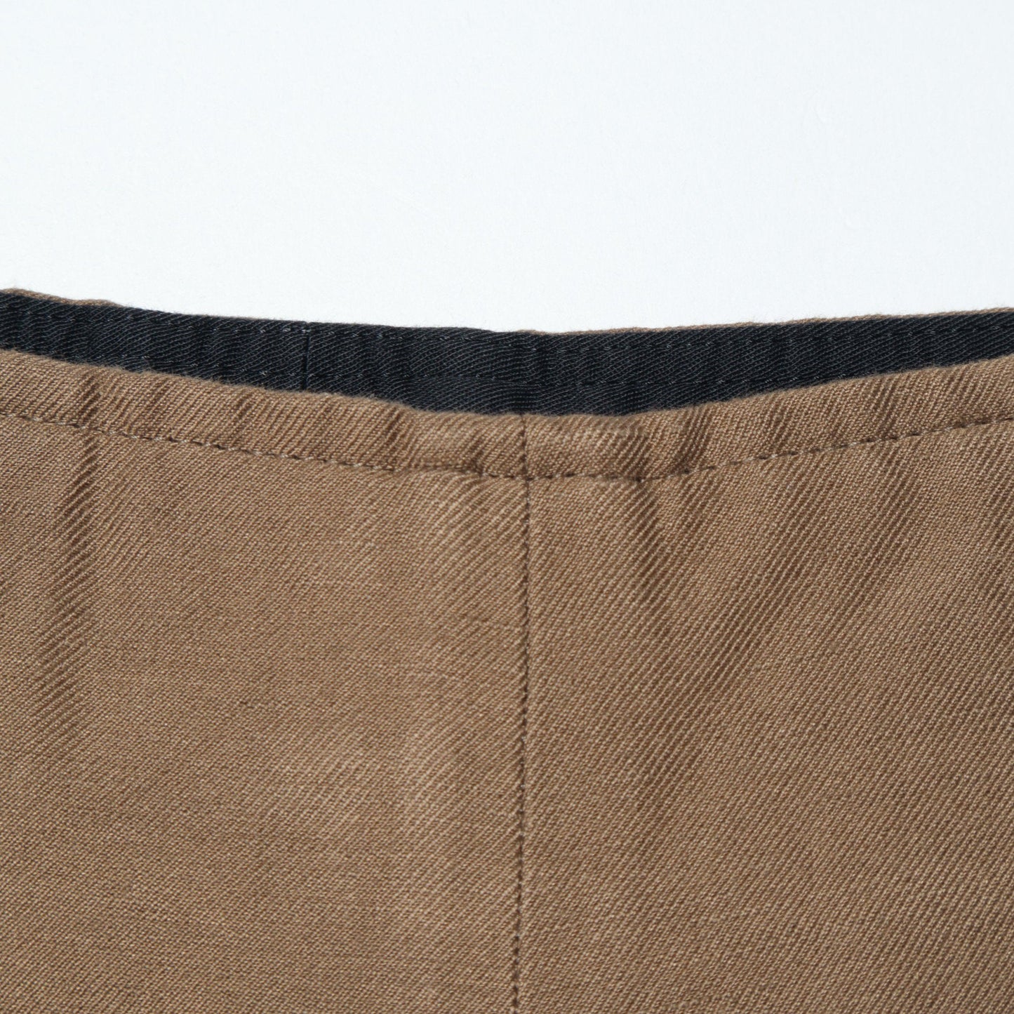 COTTON LINEN TWILL TROUSERS