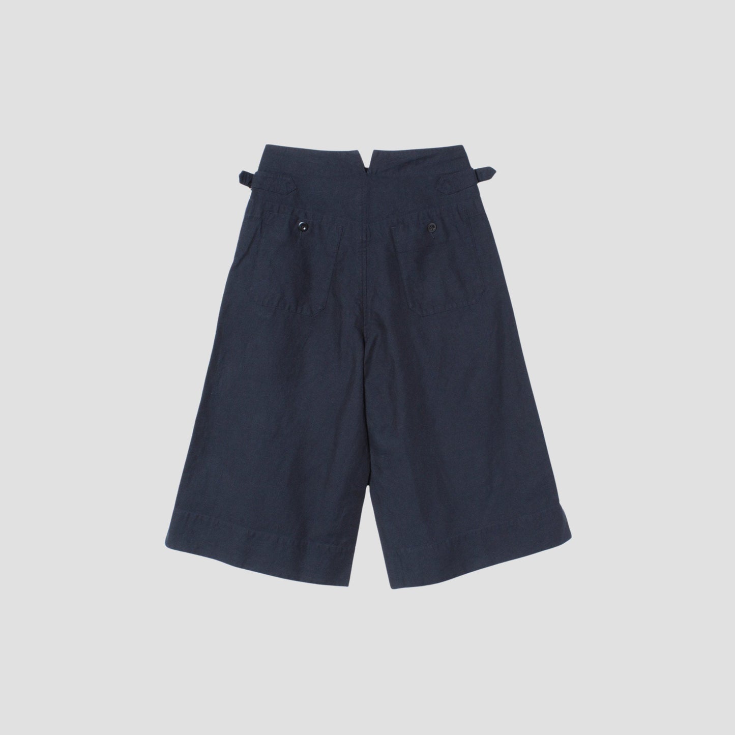 COTTON LINEN TWILL TROUSERS