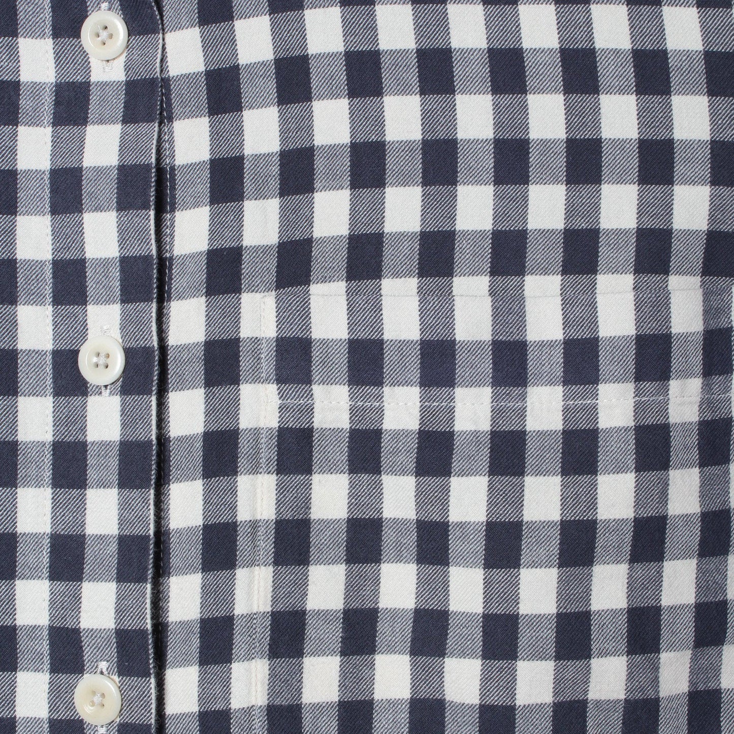CHECK WORN COTTON SHIRT