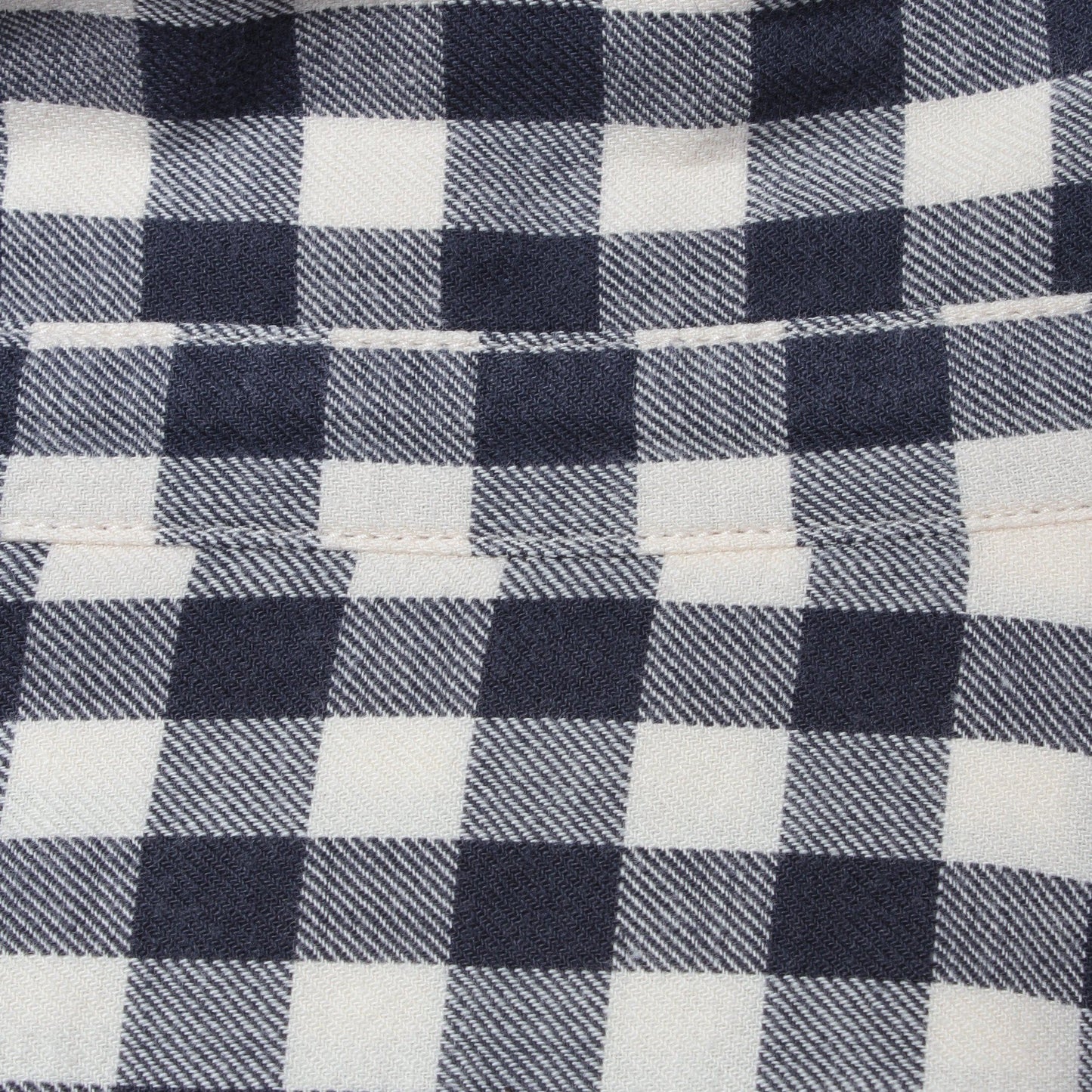 CHECK WORN COTTON SHIRT