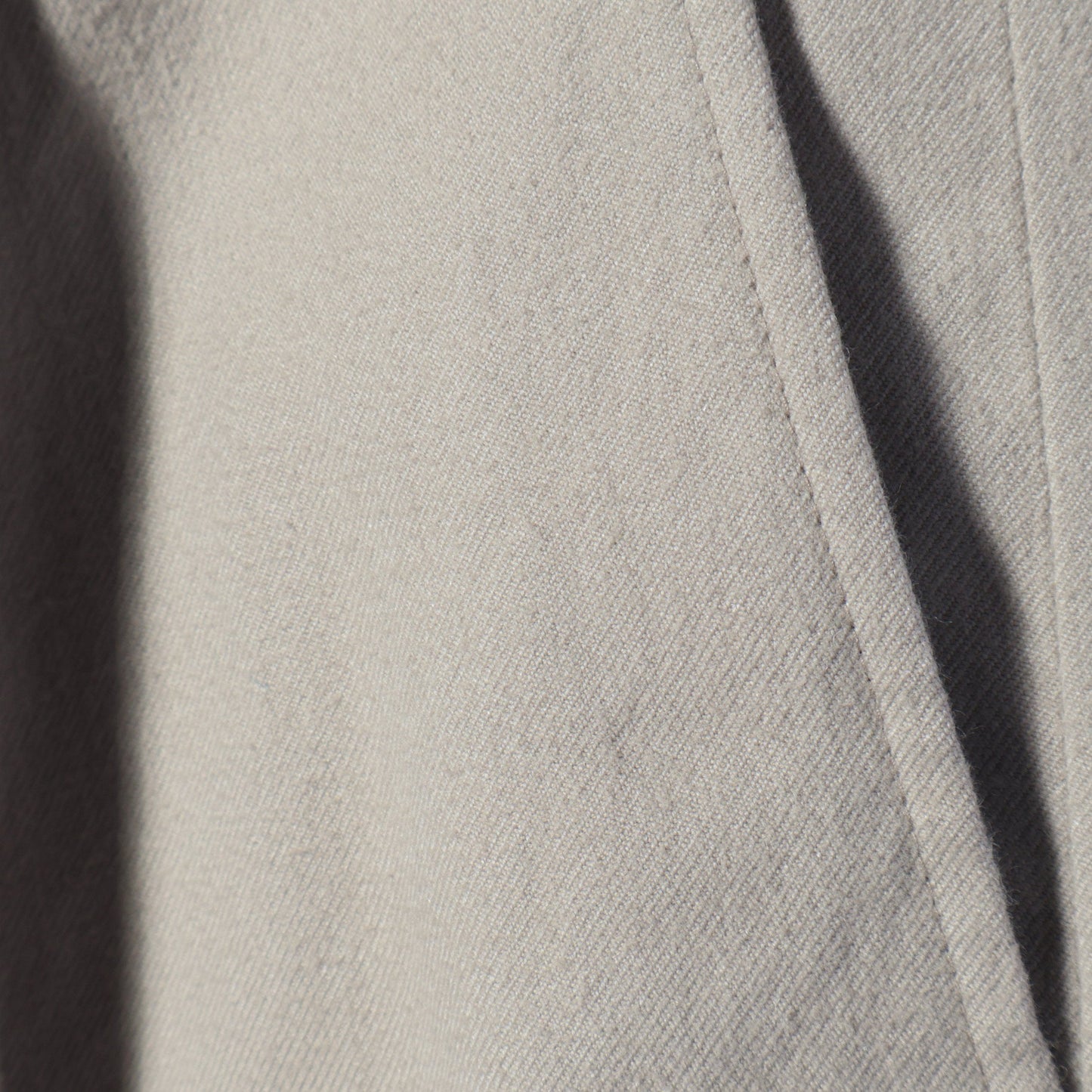 BRUSHED COTTON WOOL TROUSERS