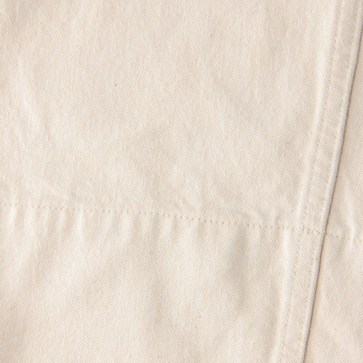 NATURAL DENIM TROUSERS