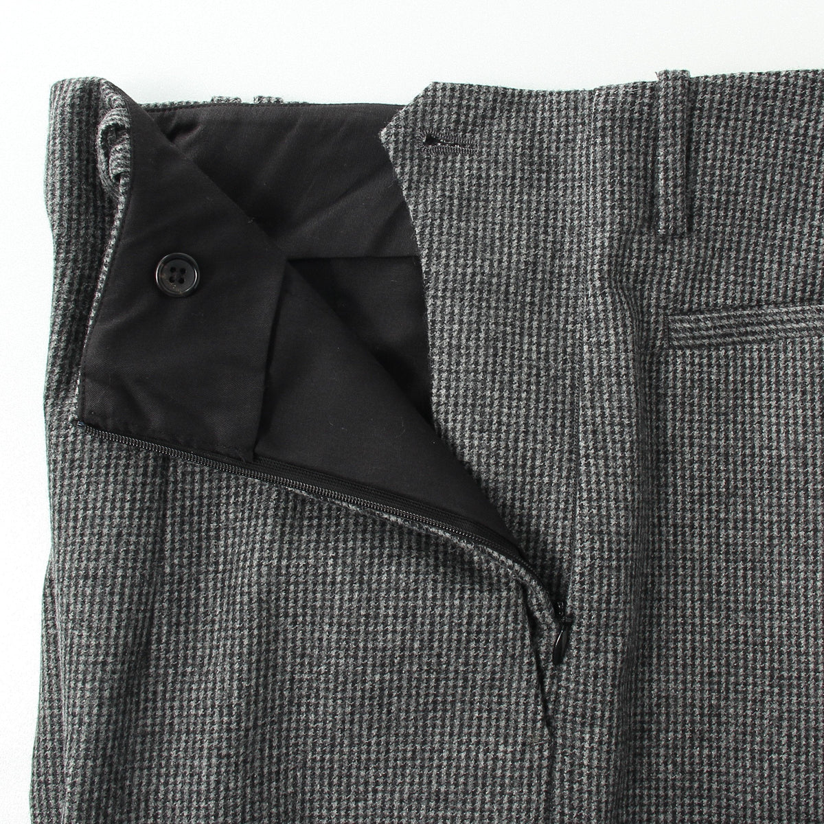 PUPPYTOOTH WOOL FLANNEL TROUSERS