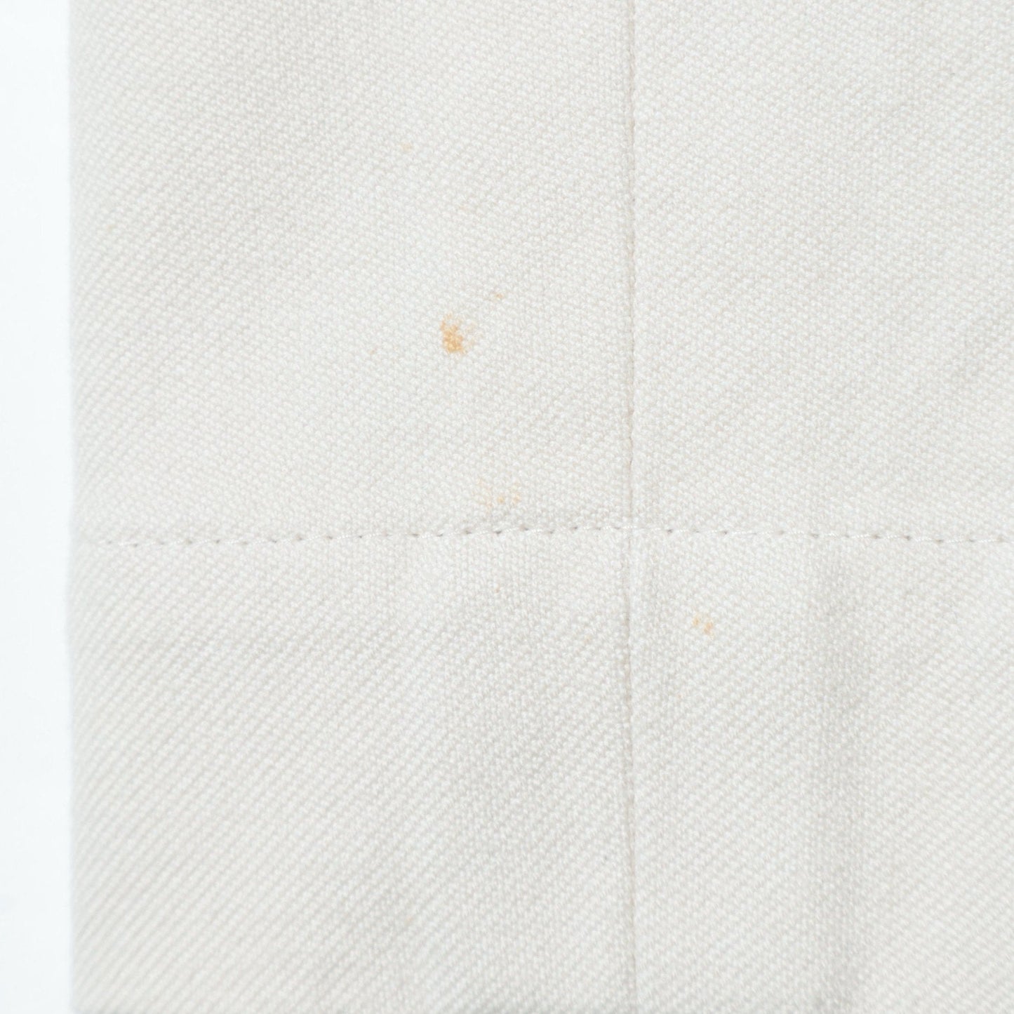 WASHED COTTON TWILL TROUSERS
