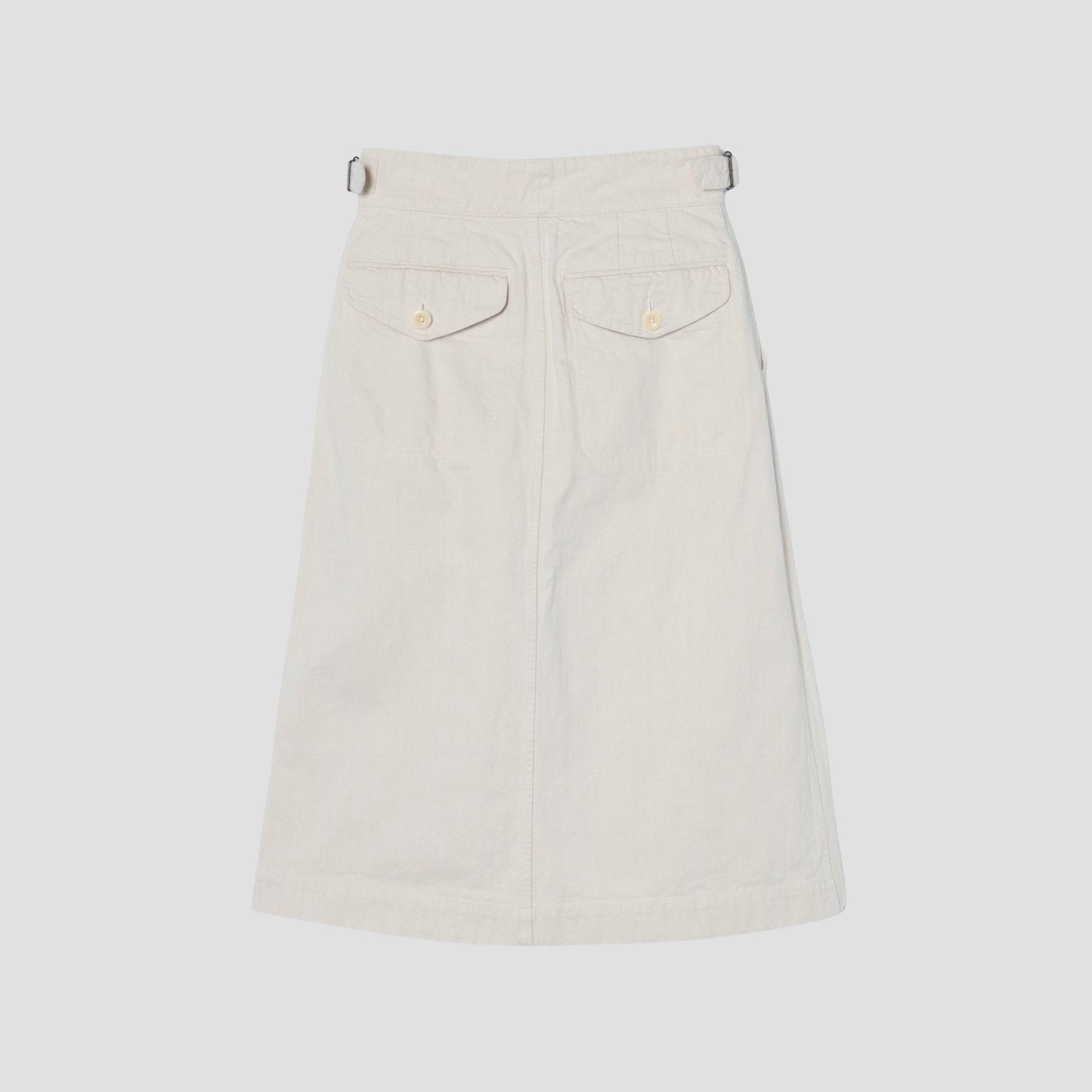 NATURAL DENIM SKIRT