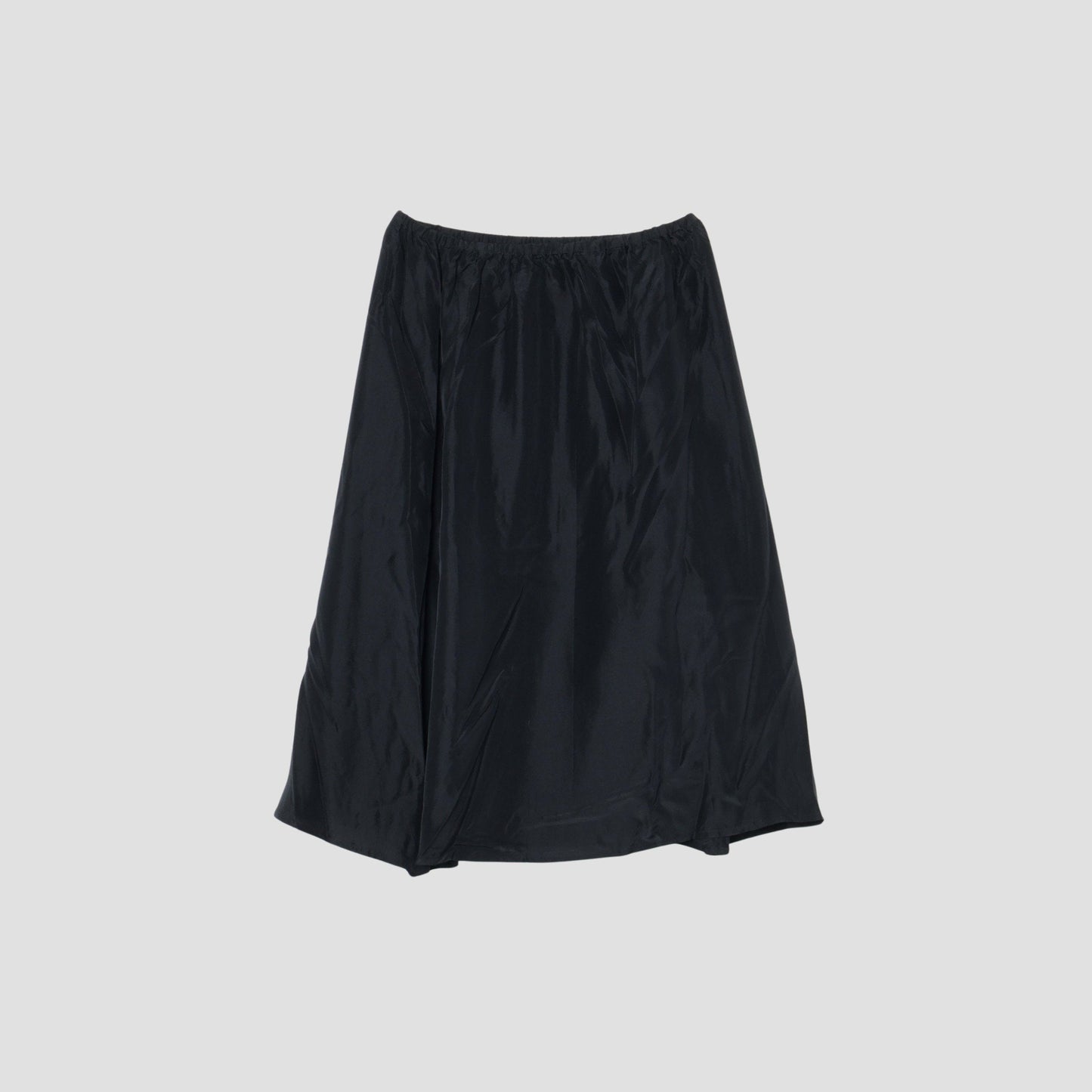 GINGHAM OVERCHECK COTTON SKIRT