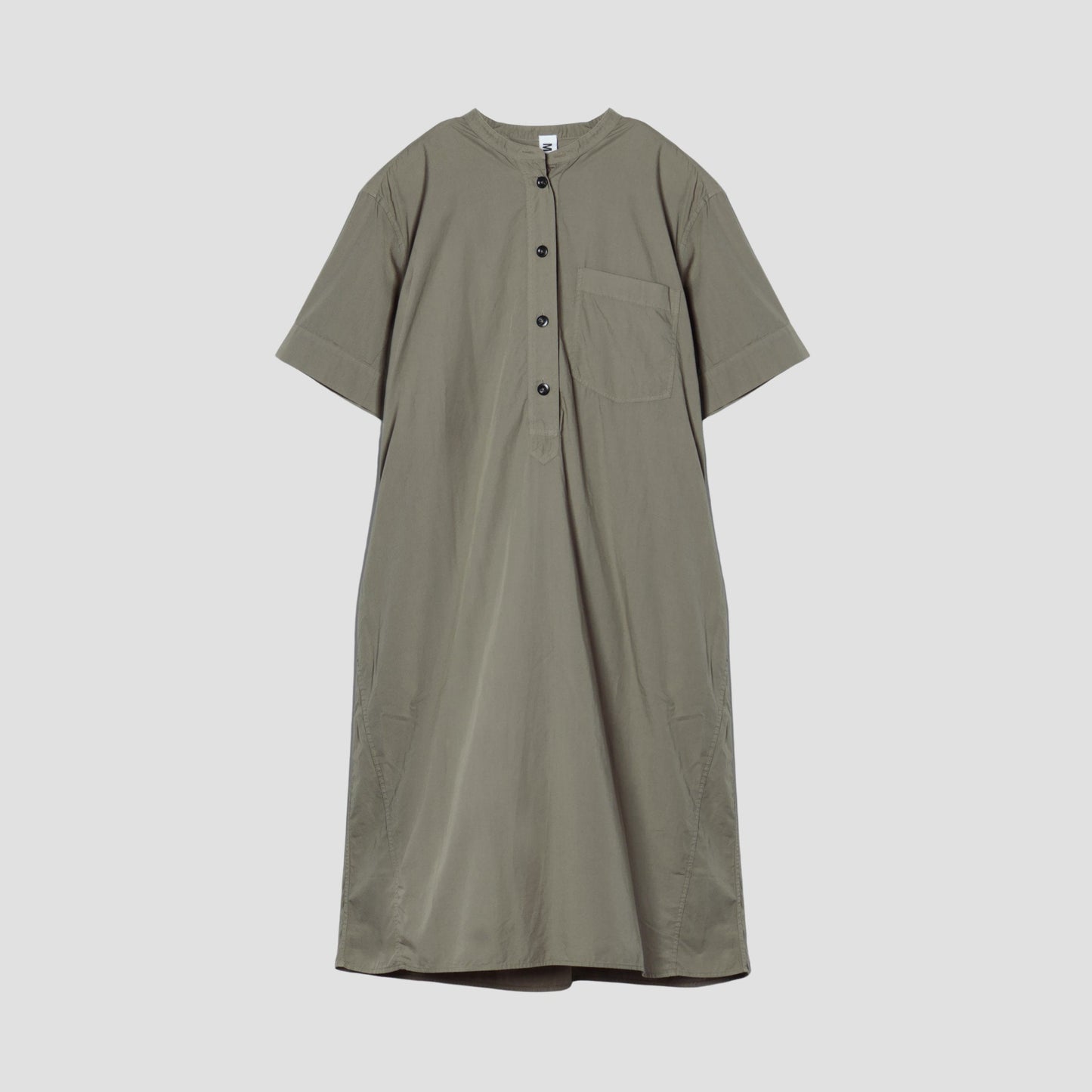 GARMENT DYE BASIC POPLIN DRESS