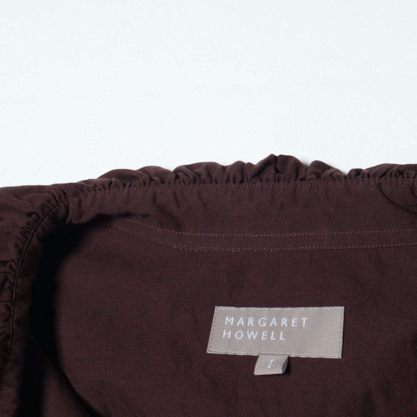 PIECE DYED WASHED COTTON SHIRT