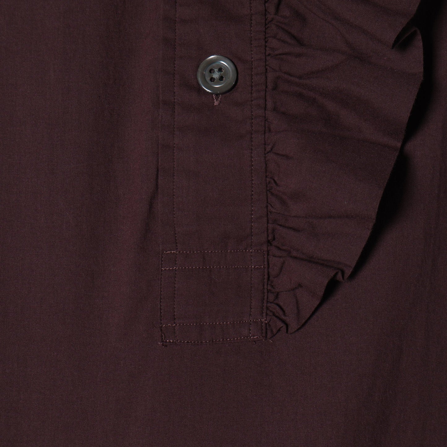 PIECE DYED WASHED COTTON SHIRT