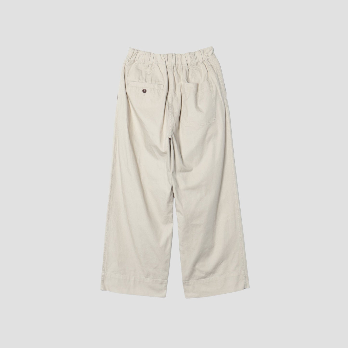 ORGANIC LIGHT COTTON TWILL TROUSERS