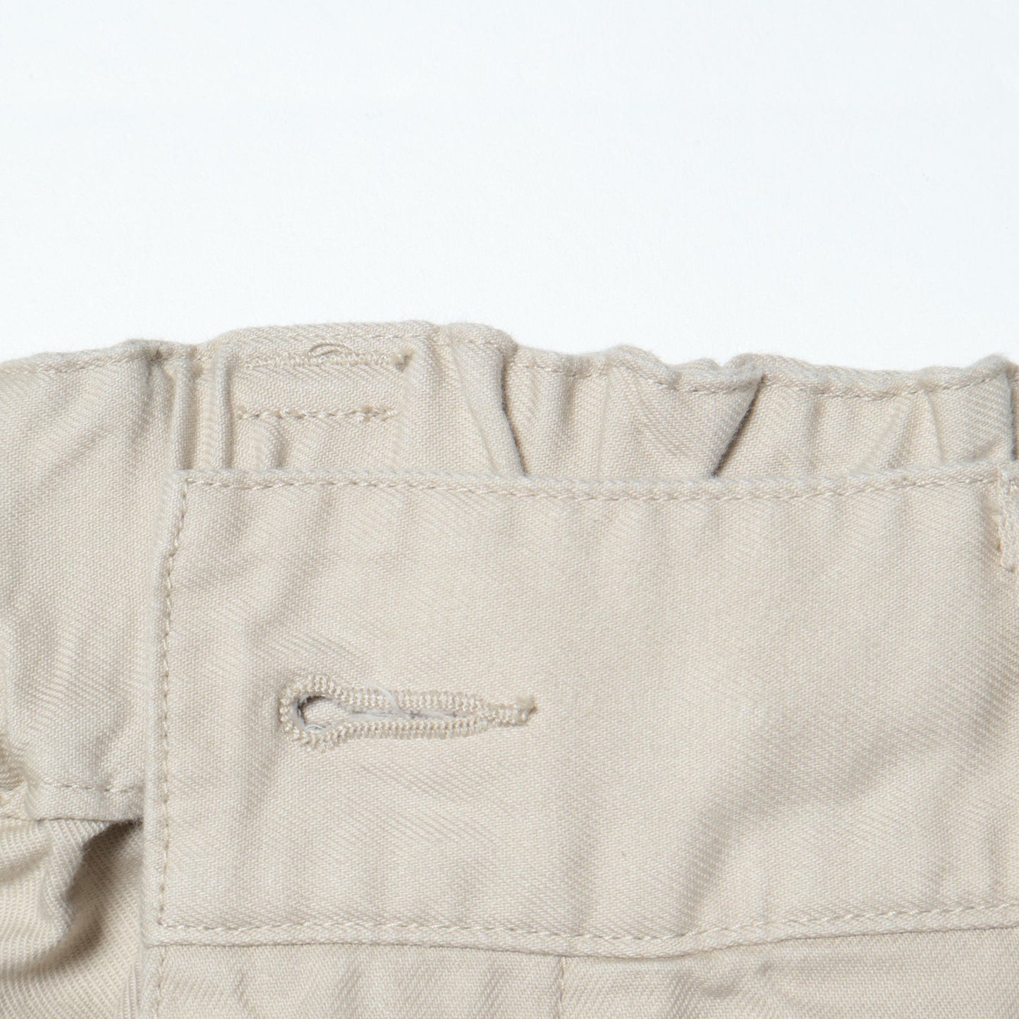 ORGANIC LIGHT COTTON TWILL TROUSERS