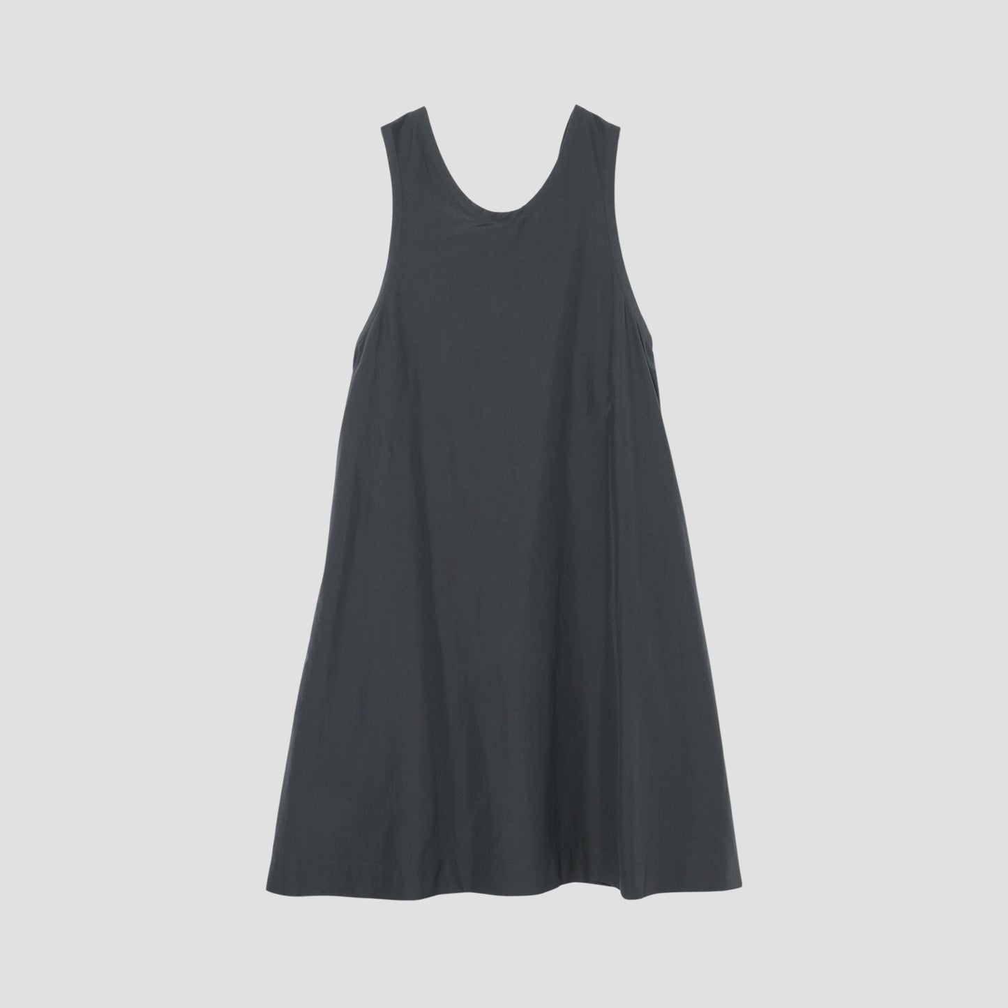 SILK COTTON POPLIN DRESS