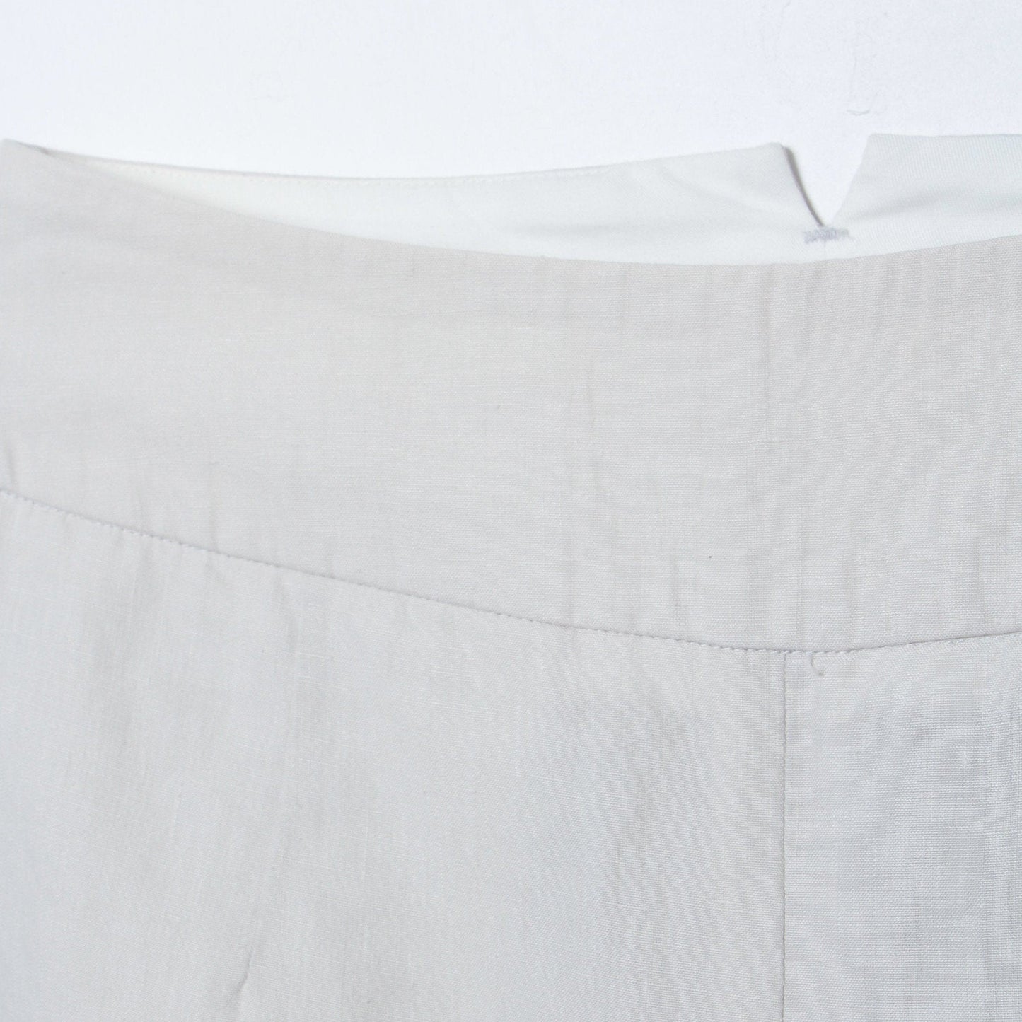 HIGH DENSE LINEN TROUSERS