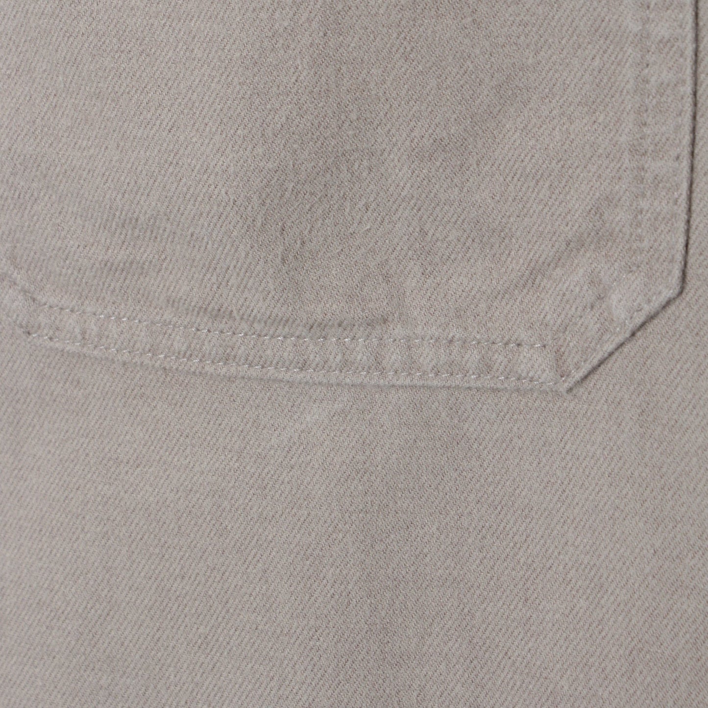 WORN COTTON WOOL TWILL SHIRT