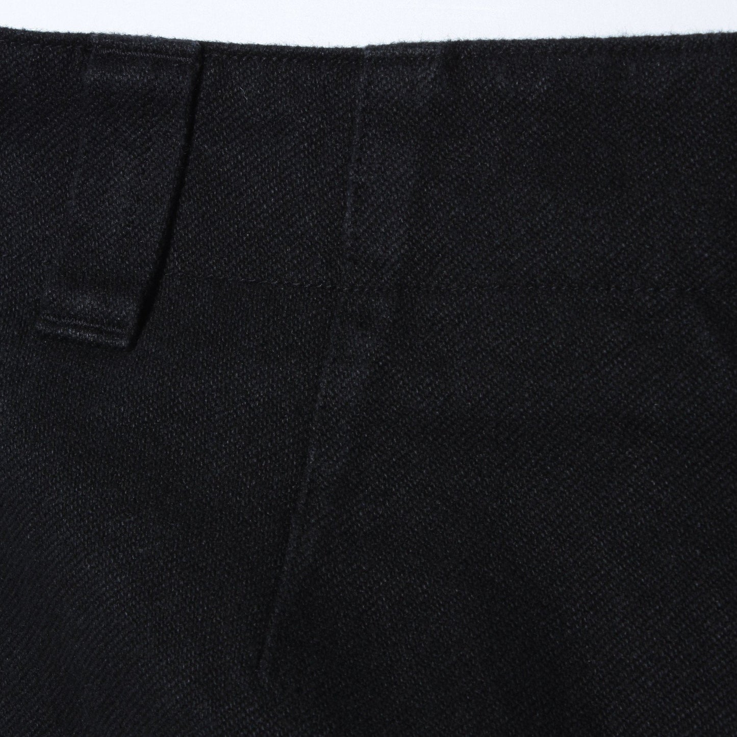 WORN LINEN COTTON DRILL TROUSERS