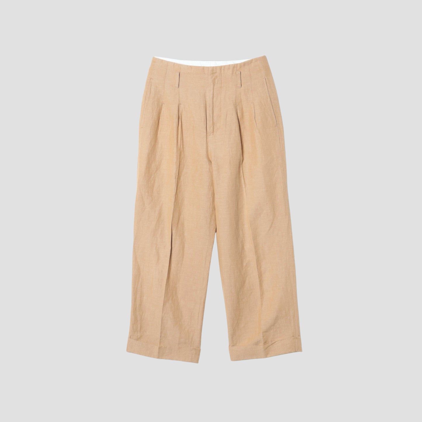 LINEN COTTON TROUSERS