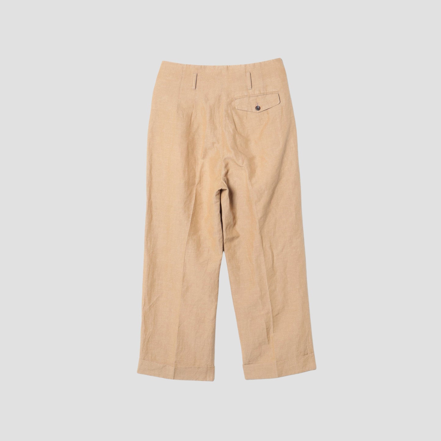 LINEN COTTON TROUSERS