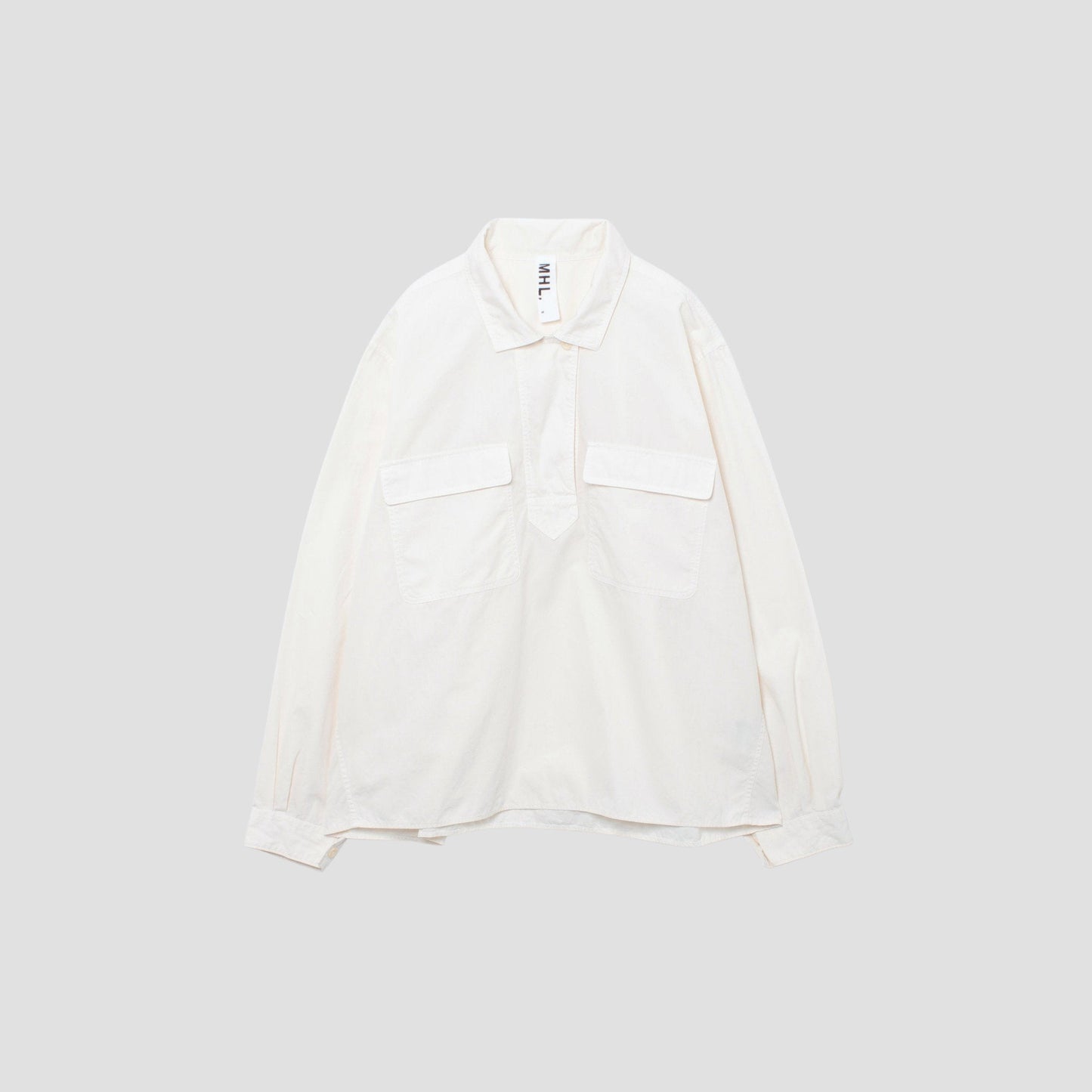 GARMENT DYE TOUGH COTTON POPLIN SHIRT
