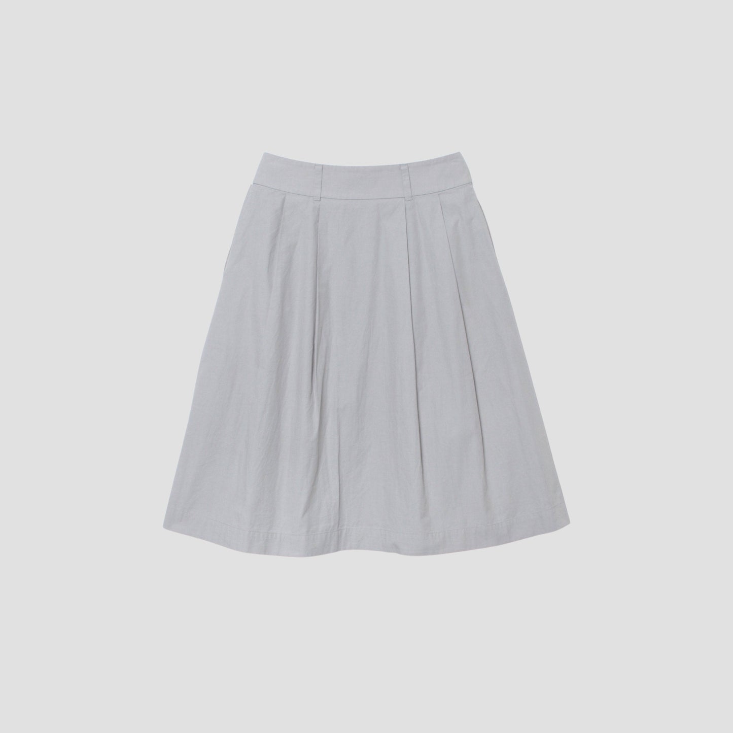 COTTON OXFORD SKIRT
