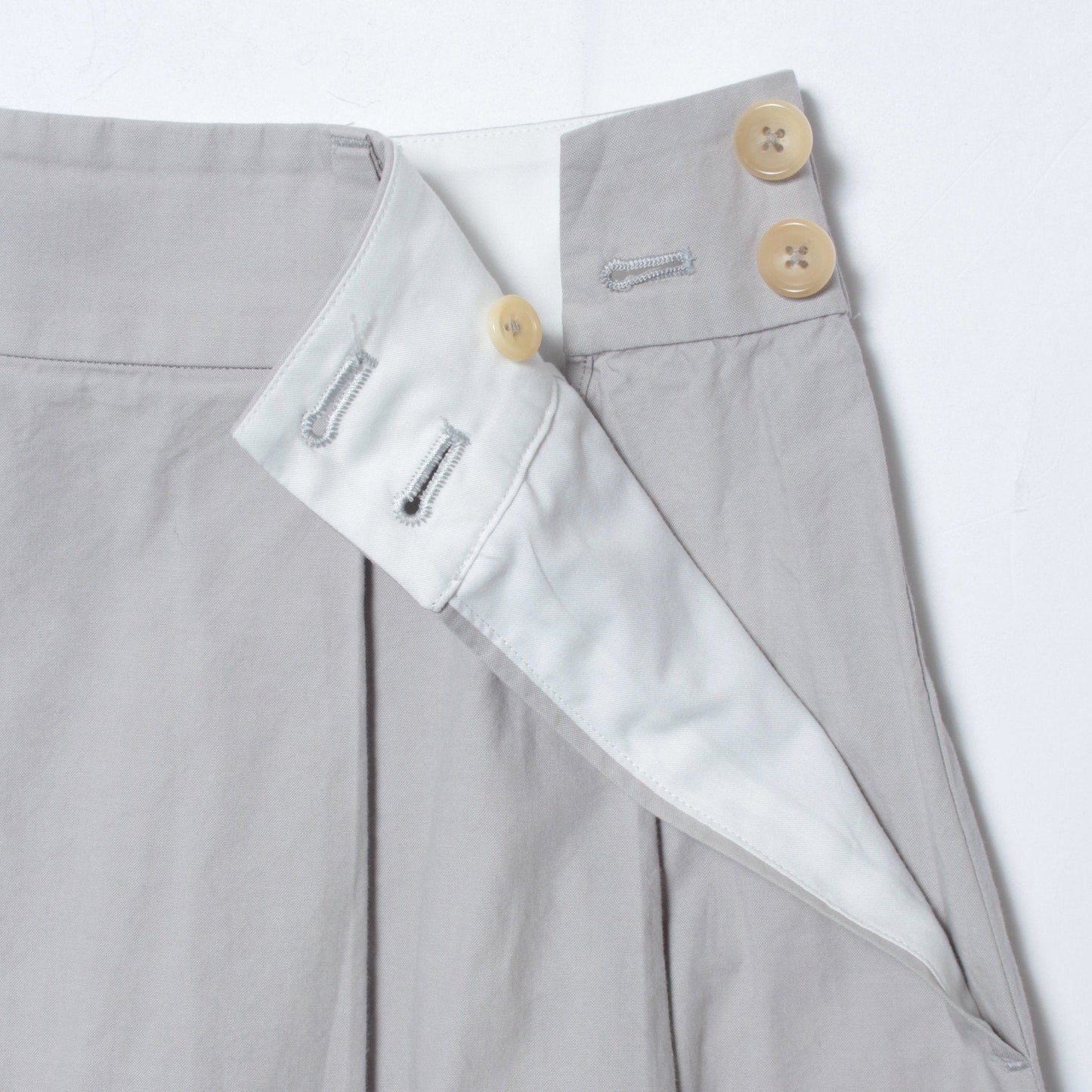 COTTON OXFORD SKIRT