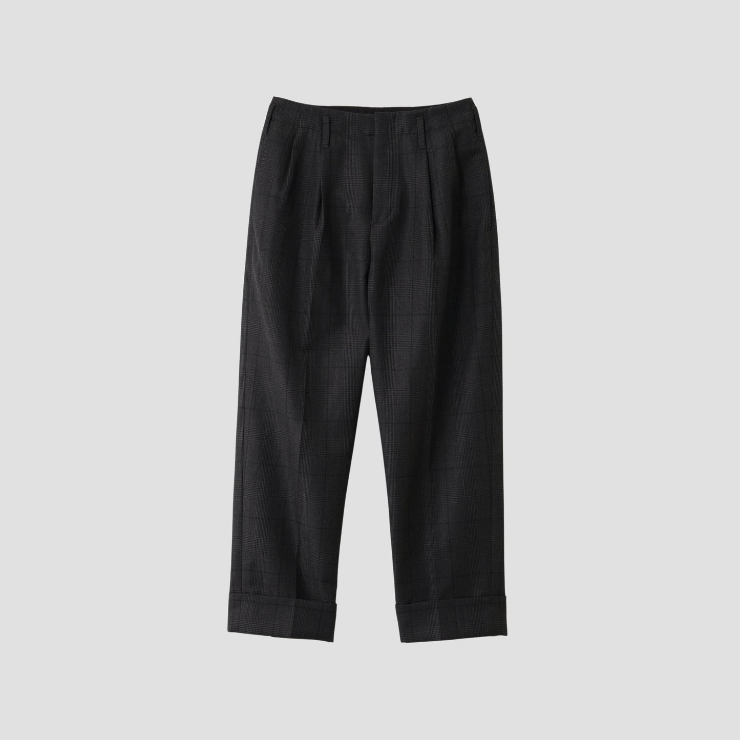 POW WOOL LINEN TROUSERS