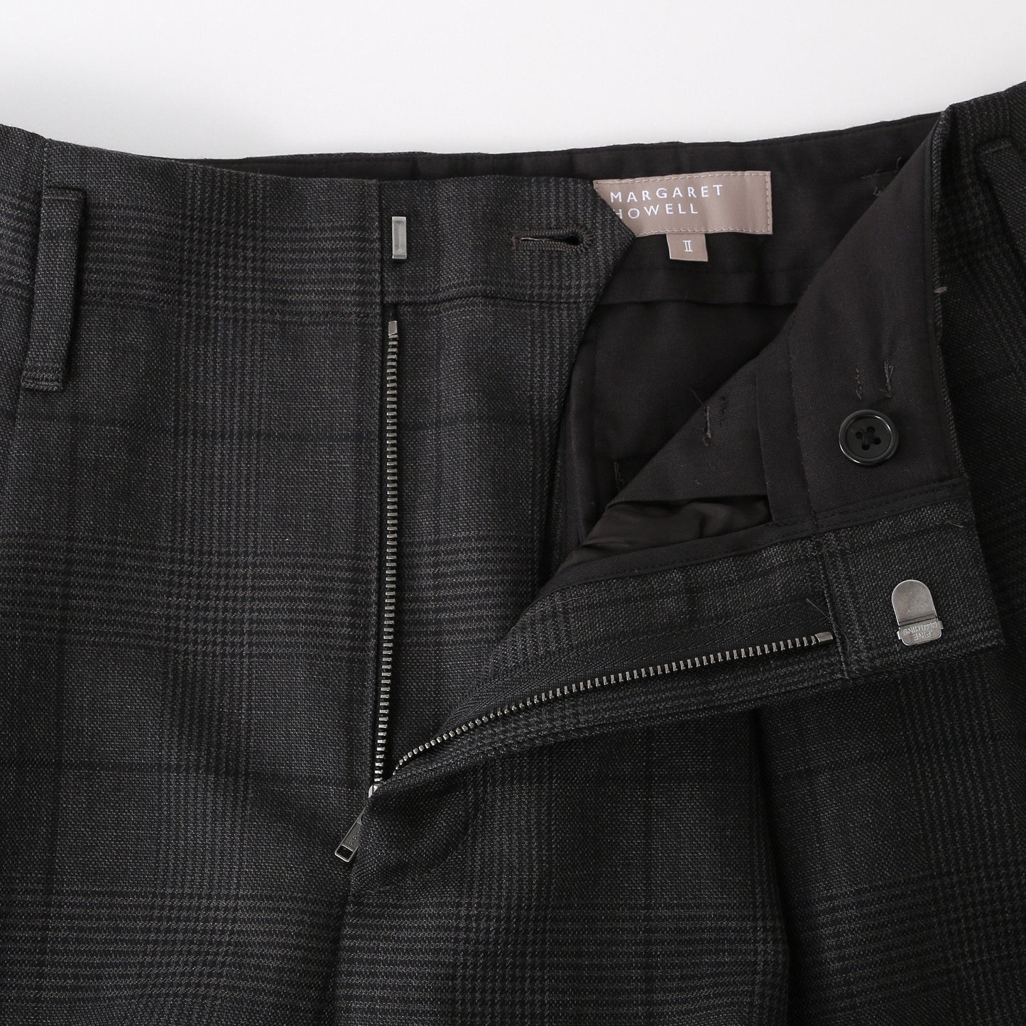 POW WOOL LINEN TROUSERS