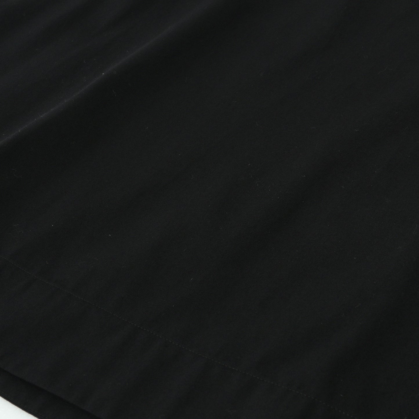 FINE WOOL COTTON TWILL SKIRT