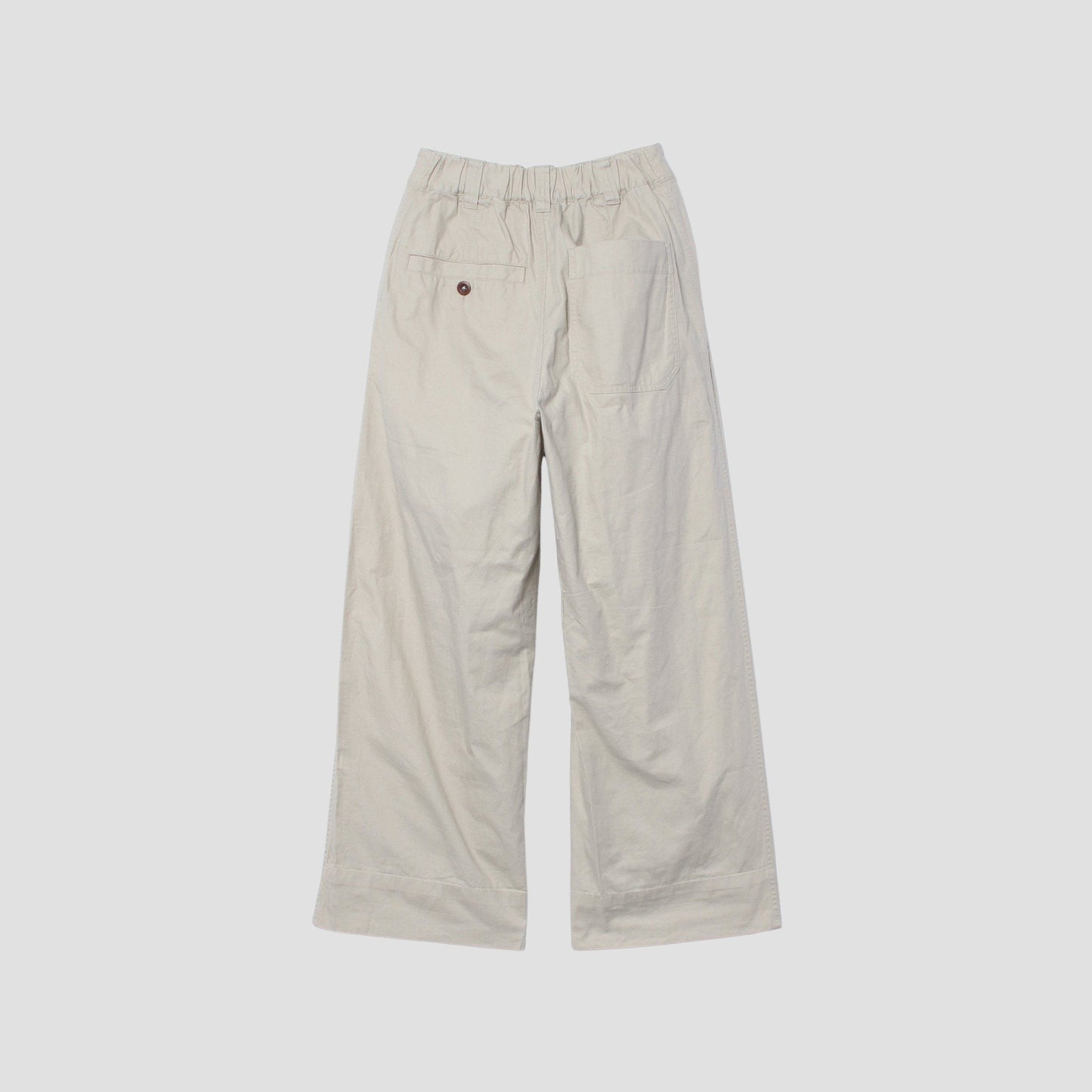 ORGANIC LIGHT COTTON TWILL TROUSERS