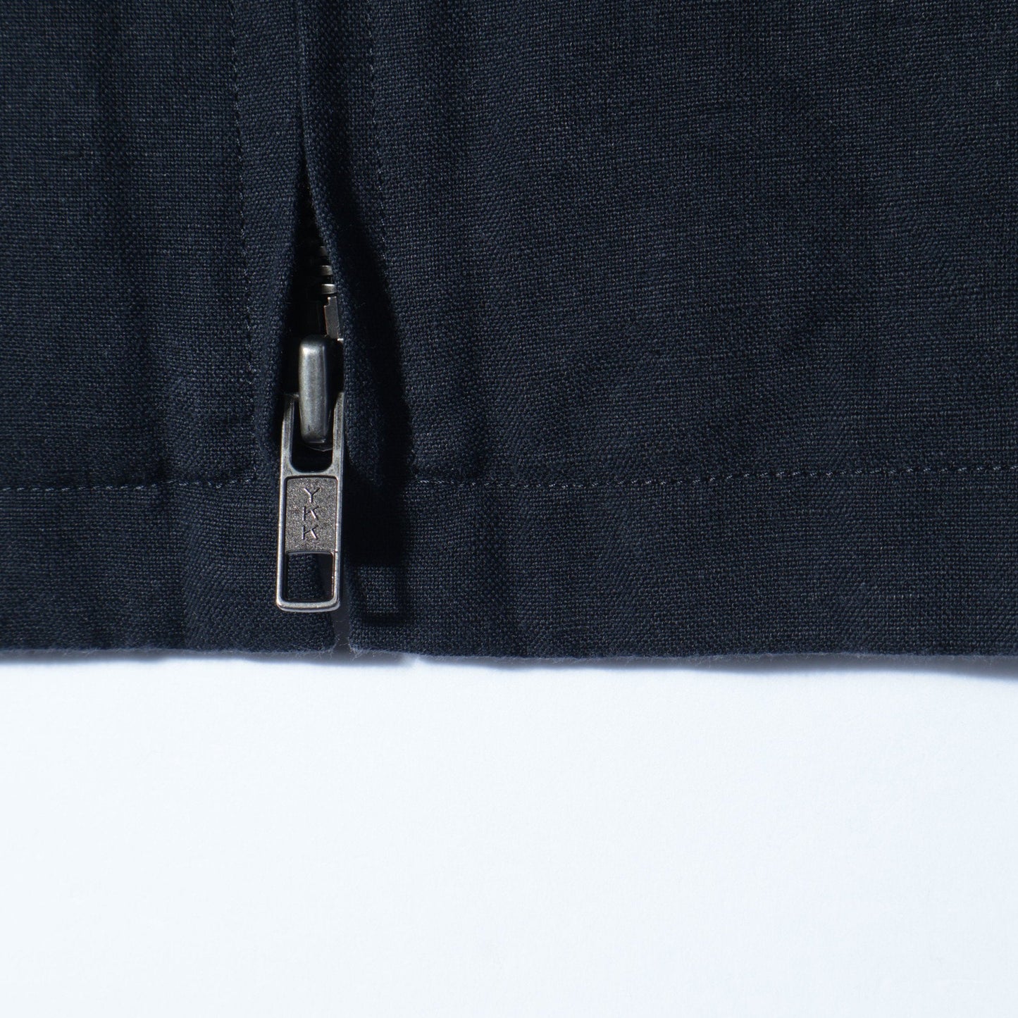 COTTON LINEN PLAIN WEAVE BLOUSON
