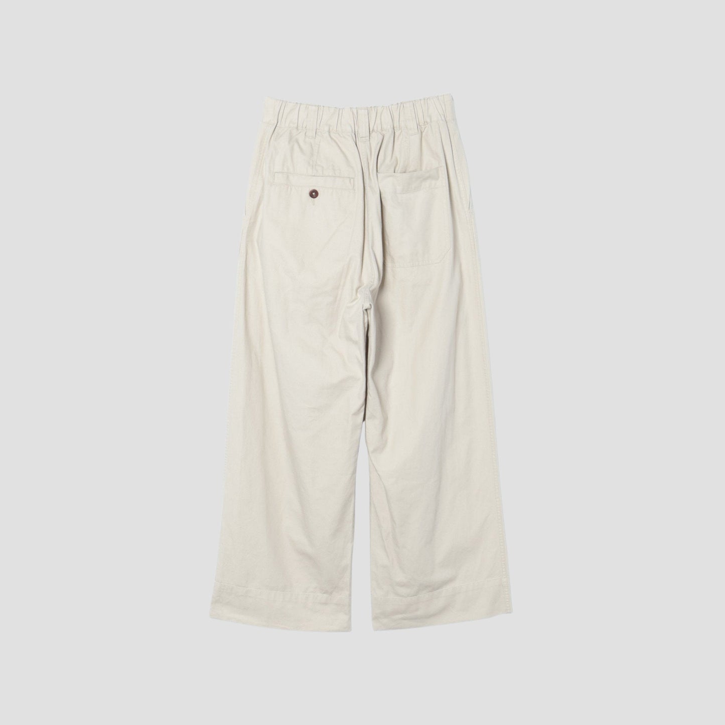 ORGANIC LIGHT COTTON TWILL TROUSERS