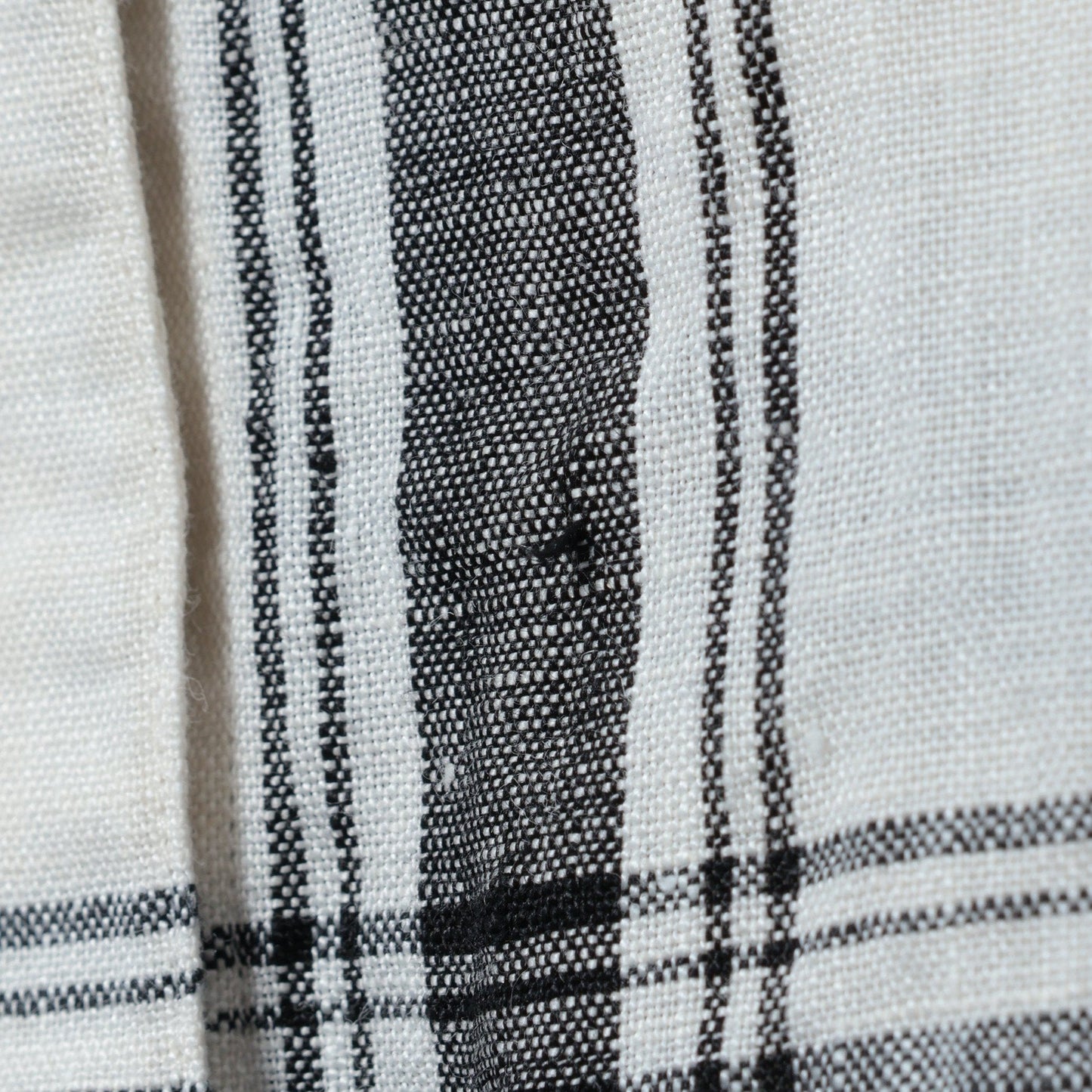 LARGE CHECK LINEN SHIRT
