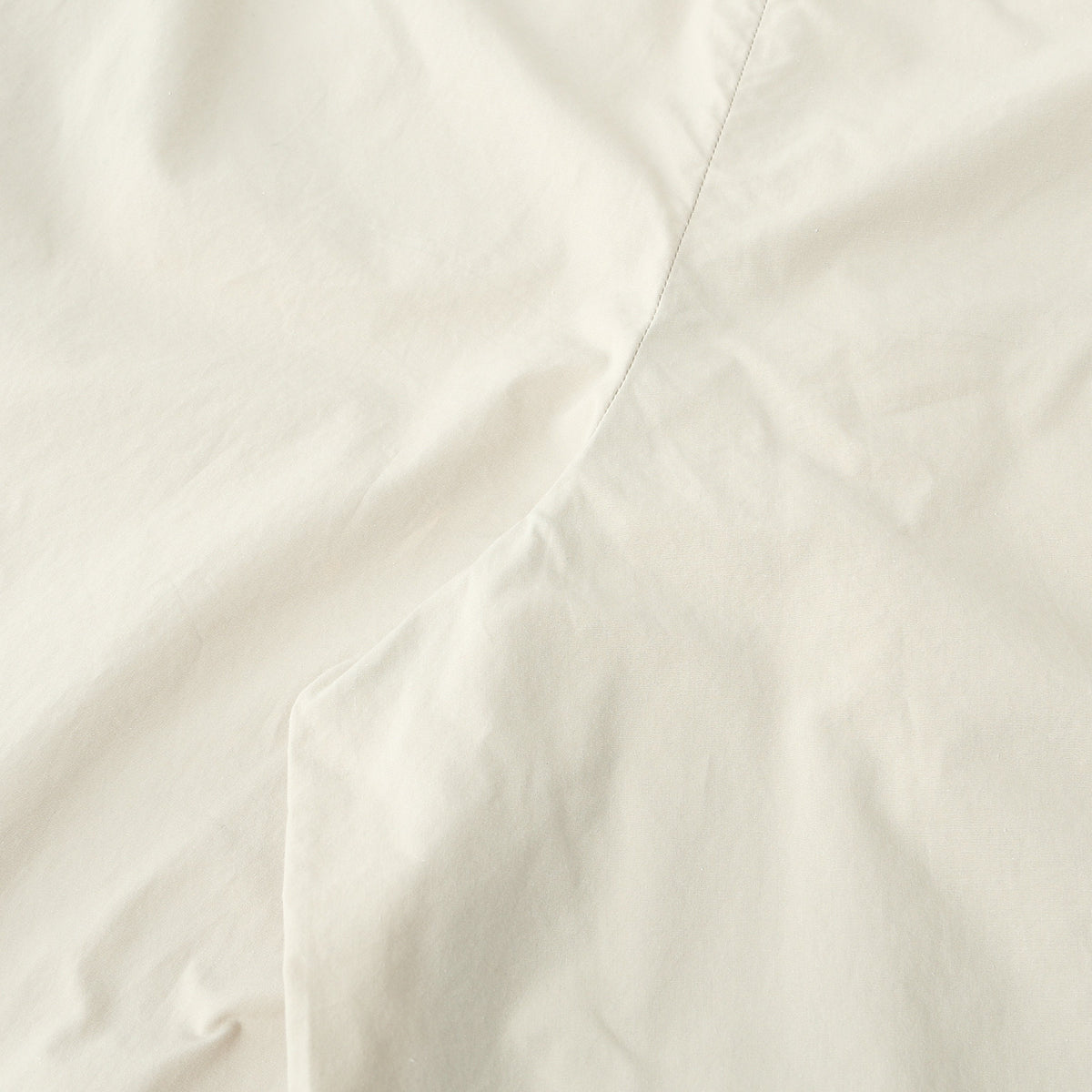 WASHED COTTON POPLIN TROUSERS
