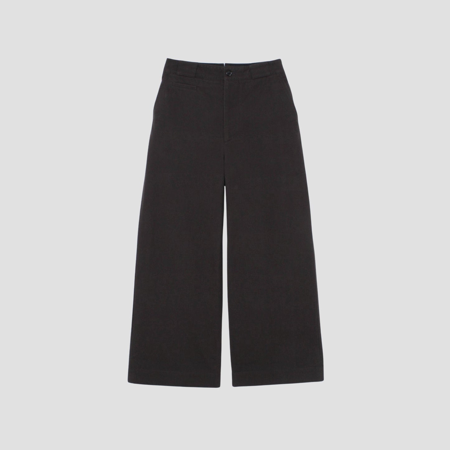 COTTON OXFORD TROUSERS