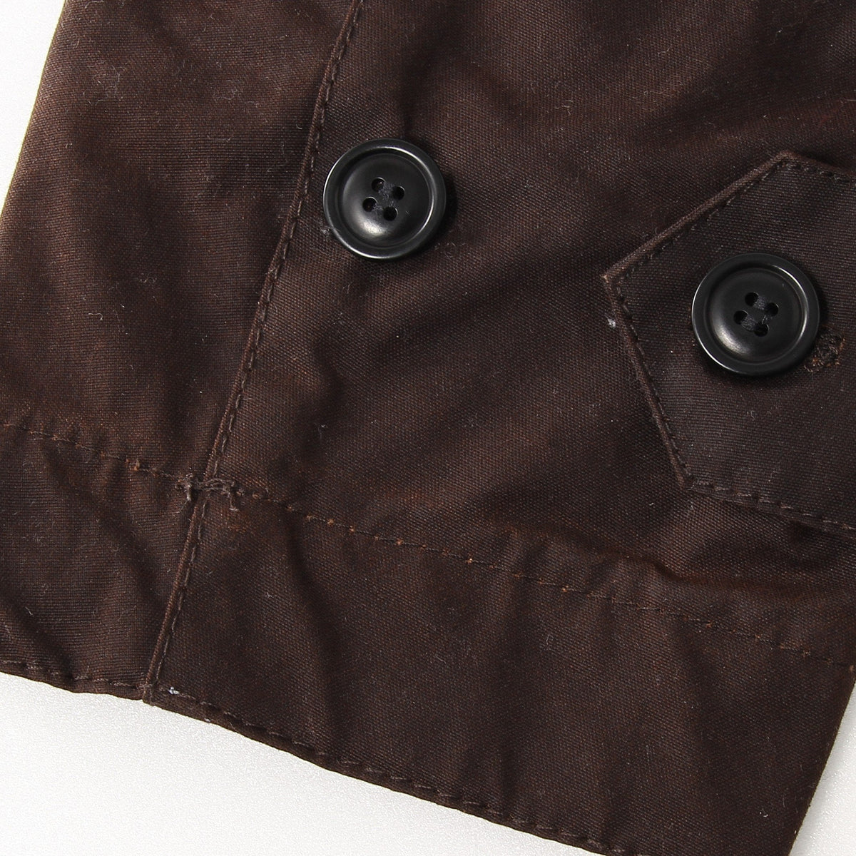 HEAVY WAXED COTTON COAT