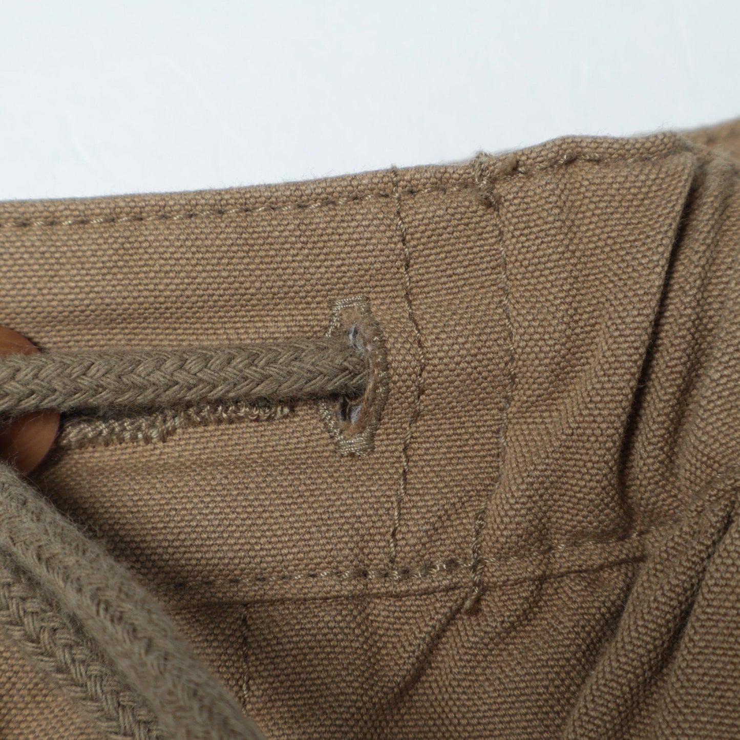 COTTON WOOL CANVAS SKIRT