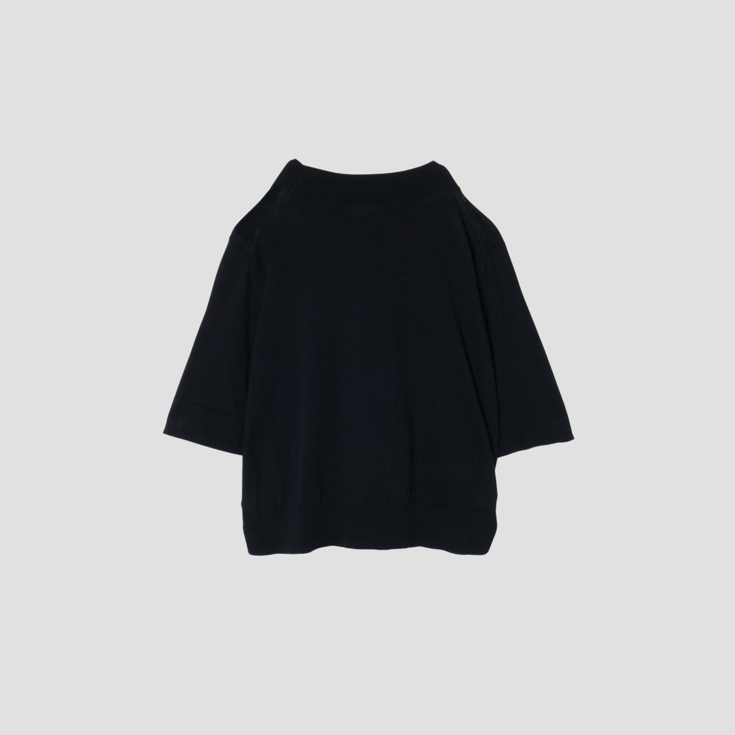 TWISTED COTTON SILK KNIT