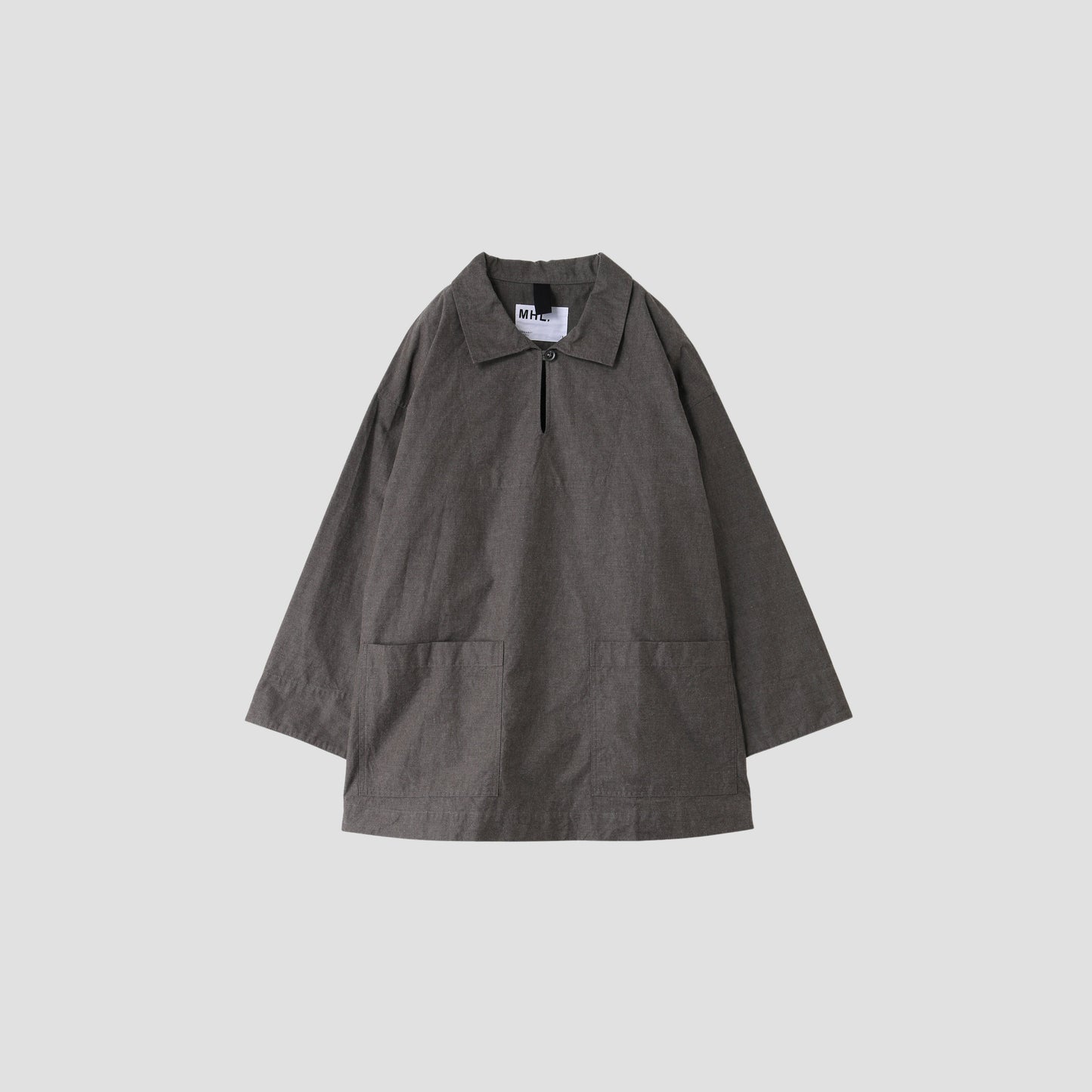 MELANGE COTTON CHAMBRAY SHIRT