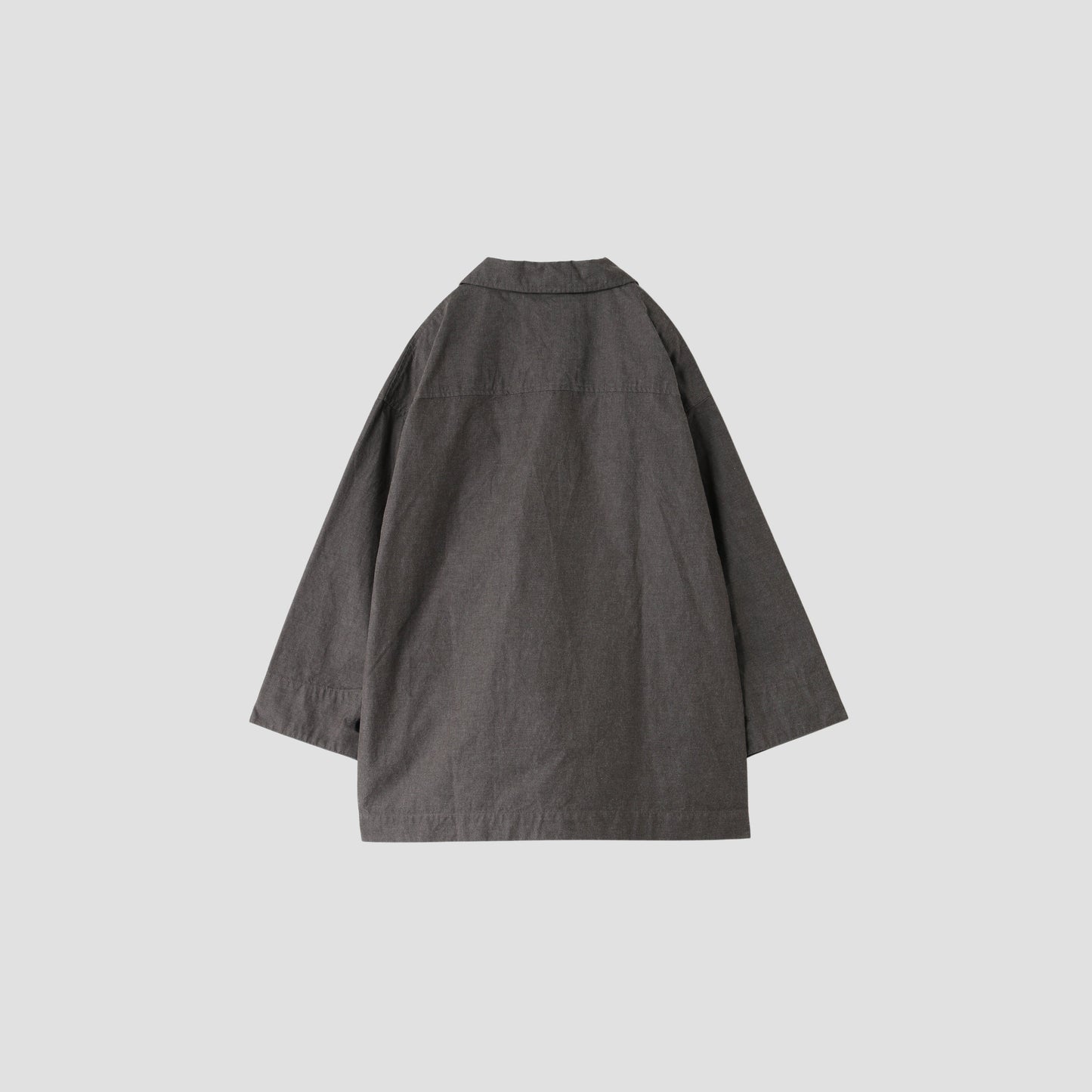 MELANGE COTTON CHAMBRAY SHIRT