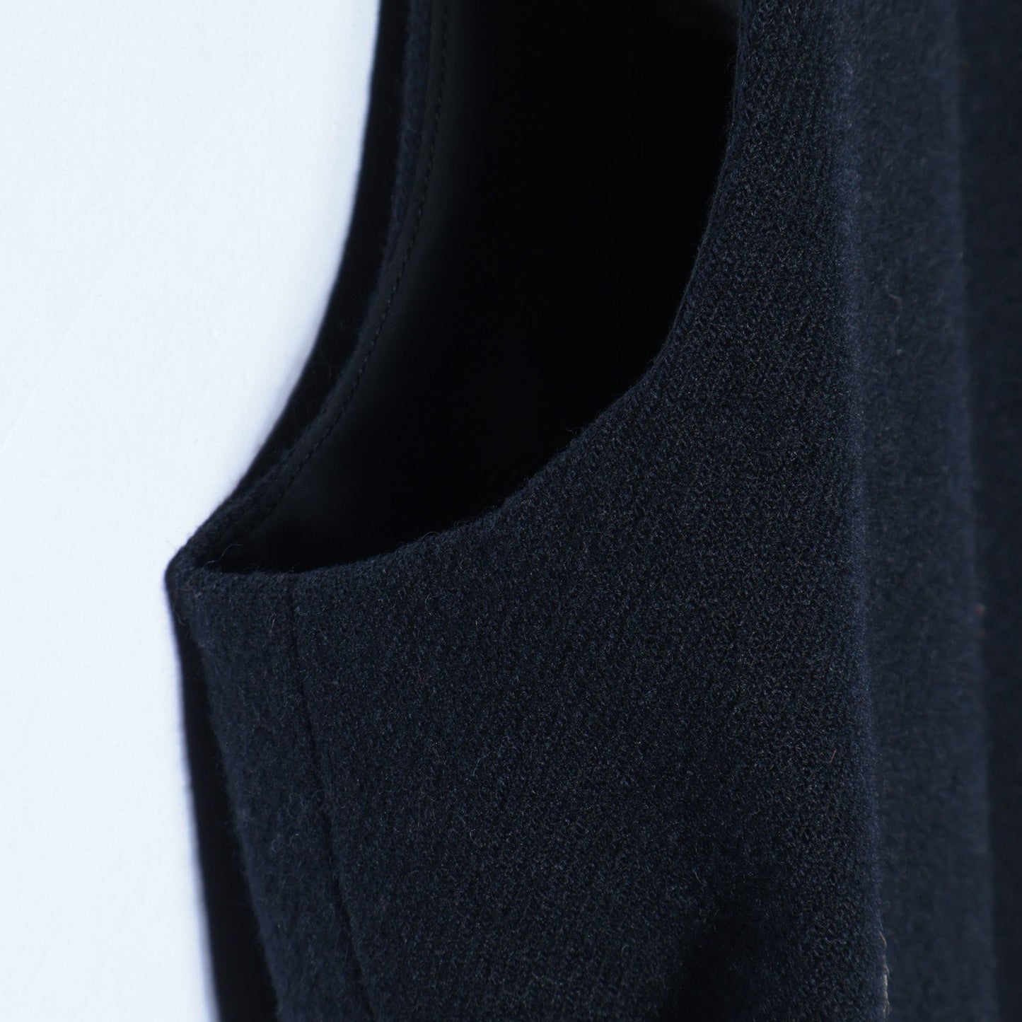 DRY WOOL TWILL DRESS